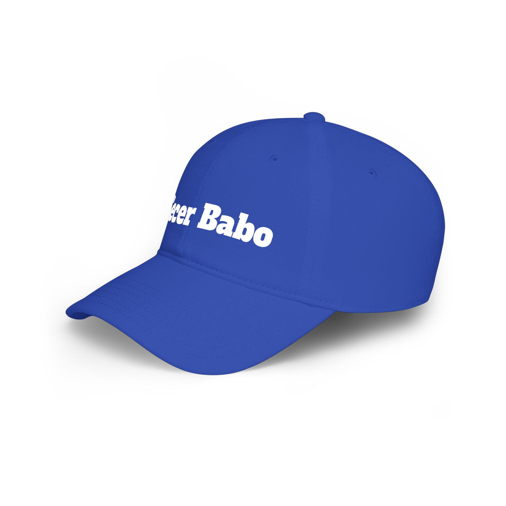 Secer Babo Embroidered Baseball Cap — Low Profile Red Hat