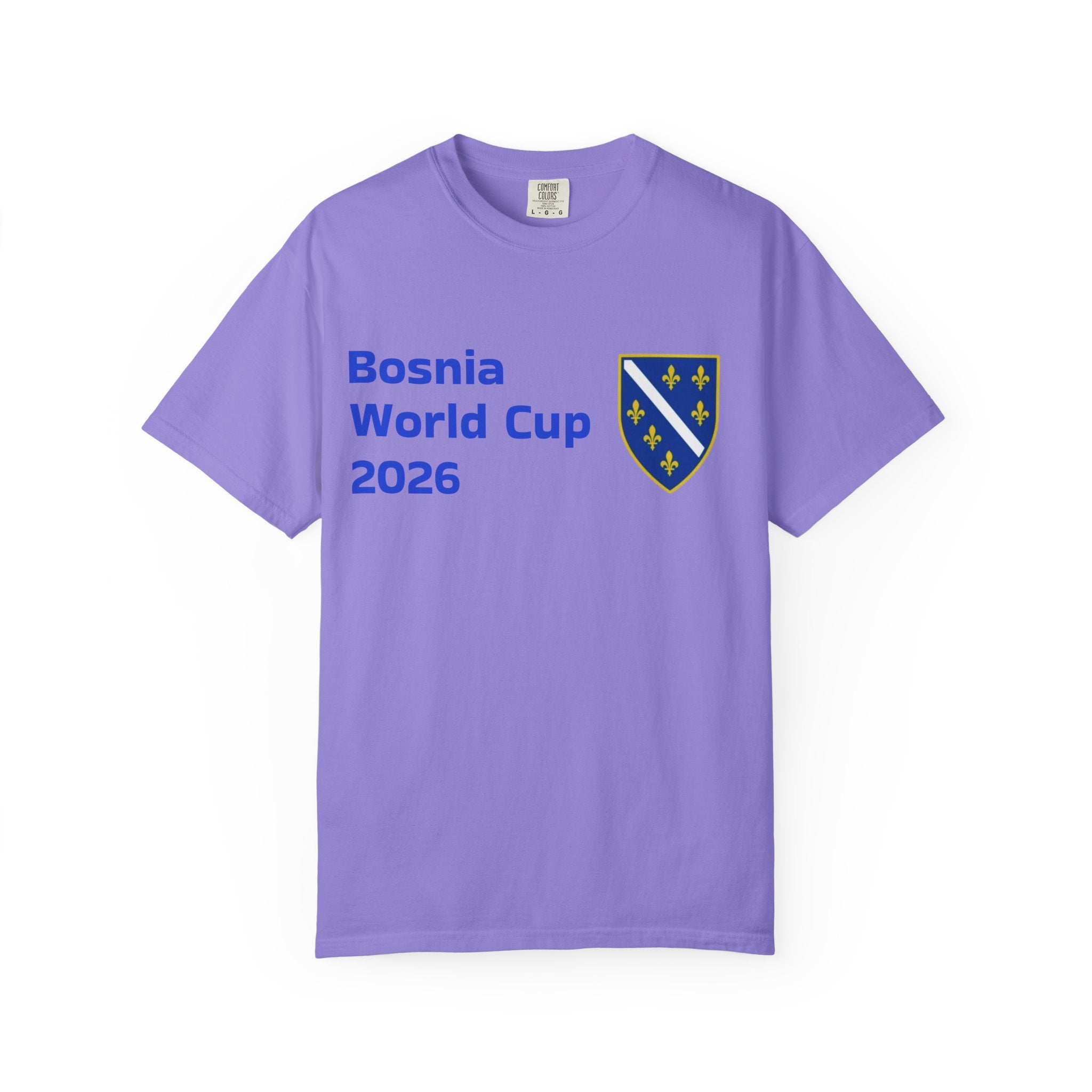 Bosnia World Cup 2026 T-Shirt — Bosnia Crest Soccer Fan Tee