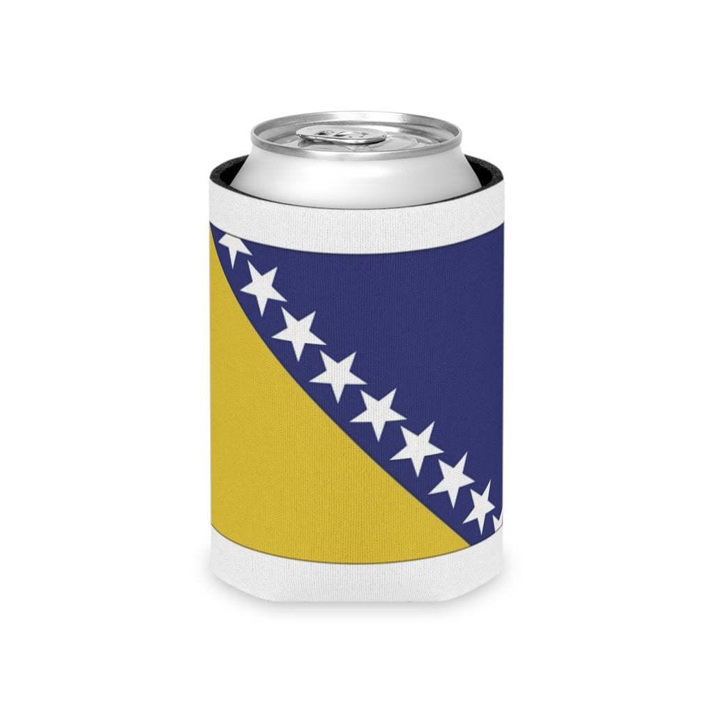 Bosnia World Cup Can Cooler – Flag Design 2026 Soccer Drink Koozie
