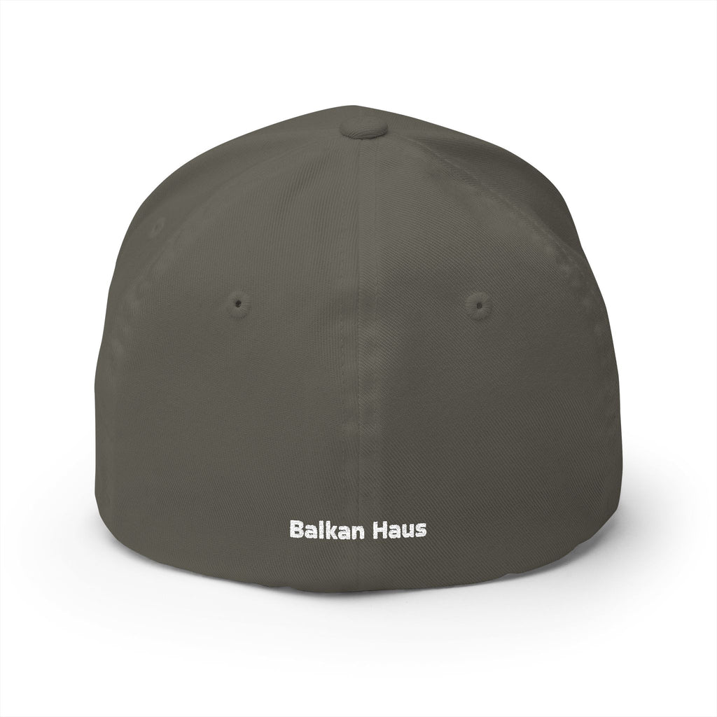 Embroidered "Secer Mama" Closed-Back Cap — Balkan Haus Mom Hat