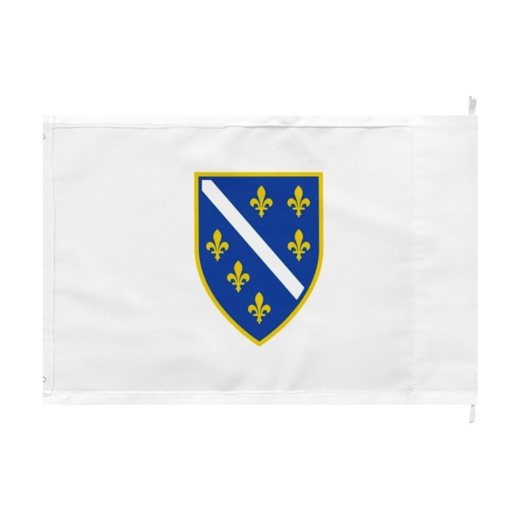 Bosnia and Herzegovina Coat of Arms Flag — Double-Sided Decorative National Flag