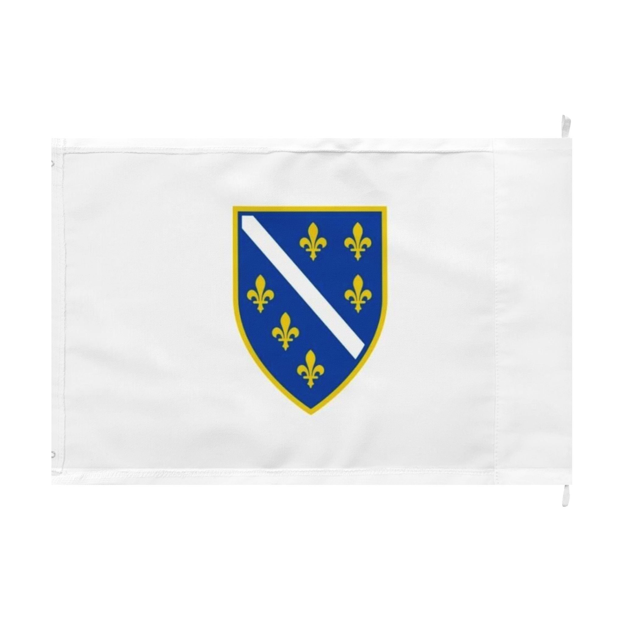 Bosnia and Herzegovina Coat of Arms Flag — Double-Sided Decorative National Flag