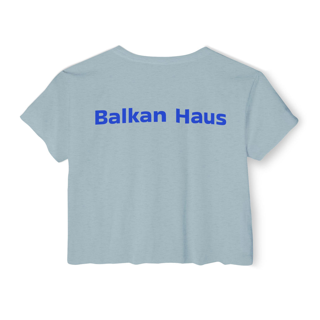 Bosnia World Cup 2026 Crop Top — Balkan Haus Festival Tee