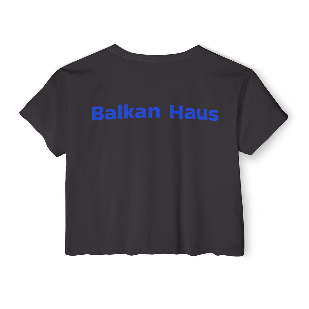 Bosnia World Cup 2026 Crop Top — Balkan Haus Festival Tee