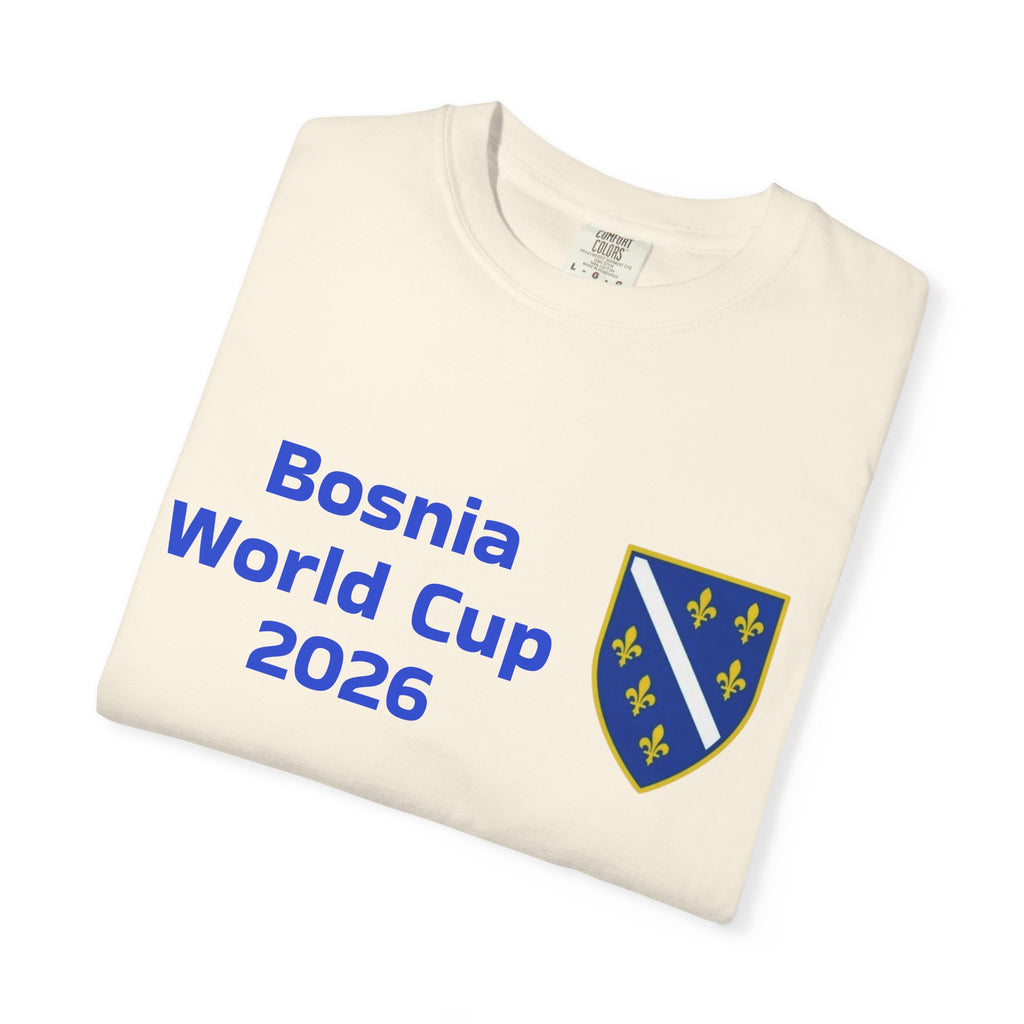 Bosnia World Cup 2026 T-Shirt — Bosnia Crest Soccer Fan Tee
