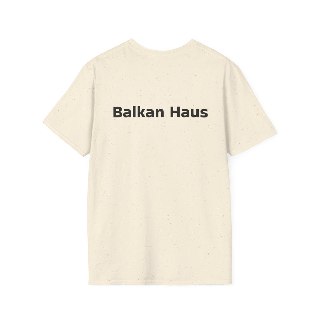 'Giftaj me beboo' Balkan Haus T-Shirt — Funny Bosnian Phrase Tee