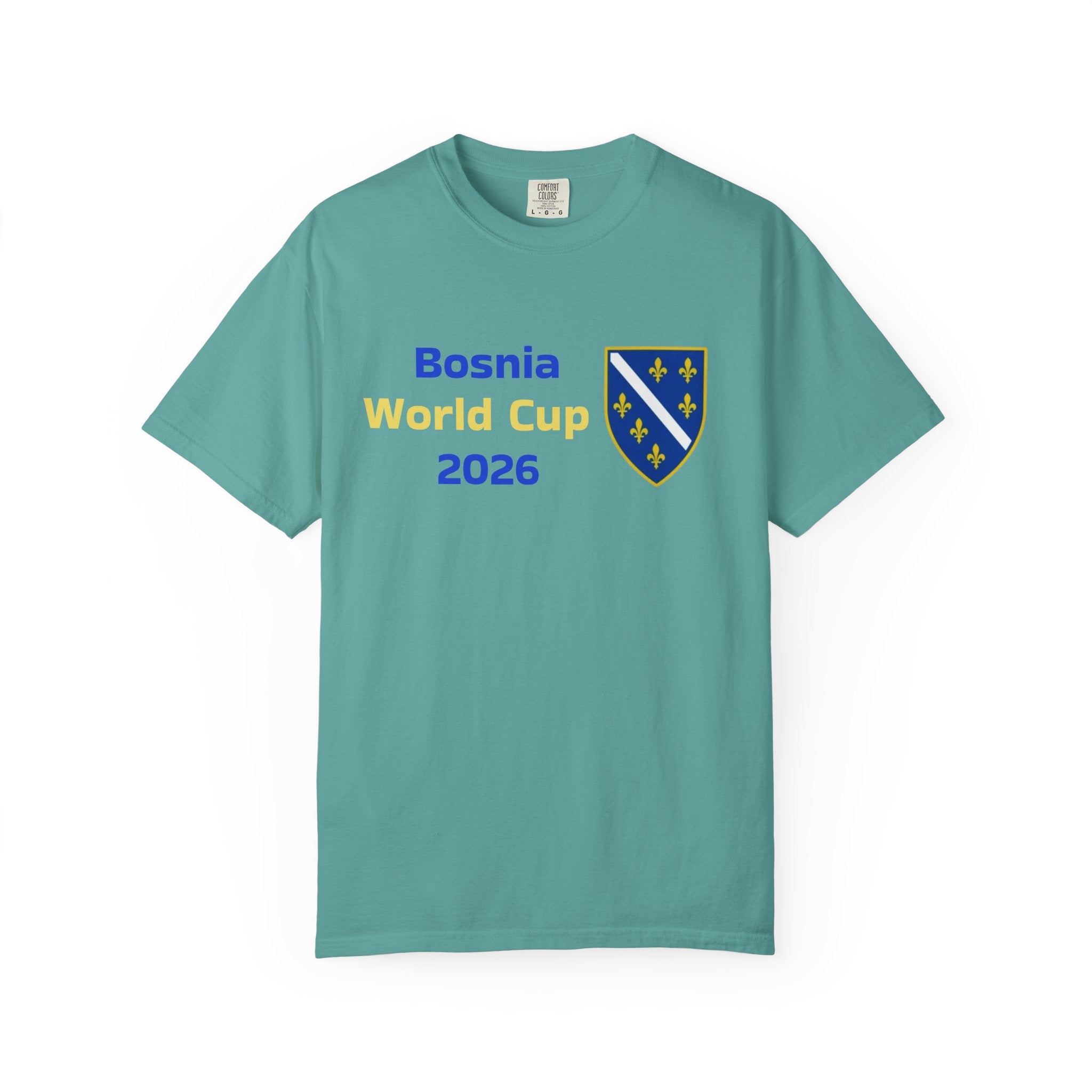 Bosnia World Cup 2026 T-Shirt – Bosnia Crest Soccer Fan Tee