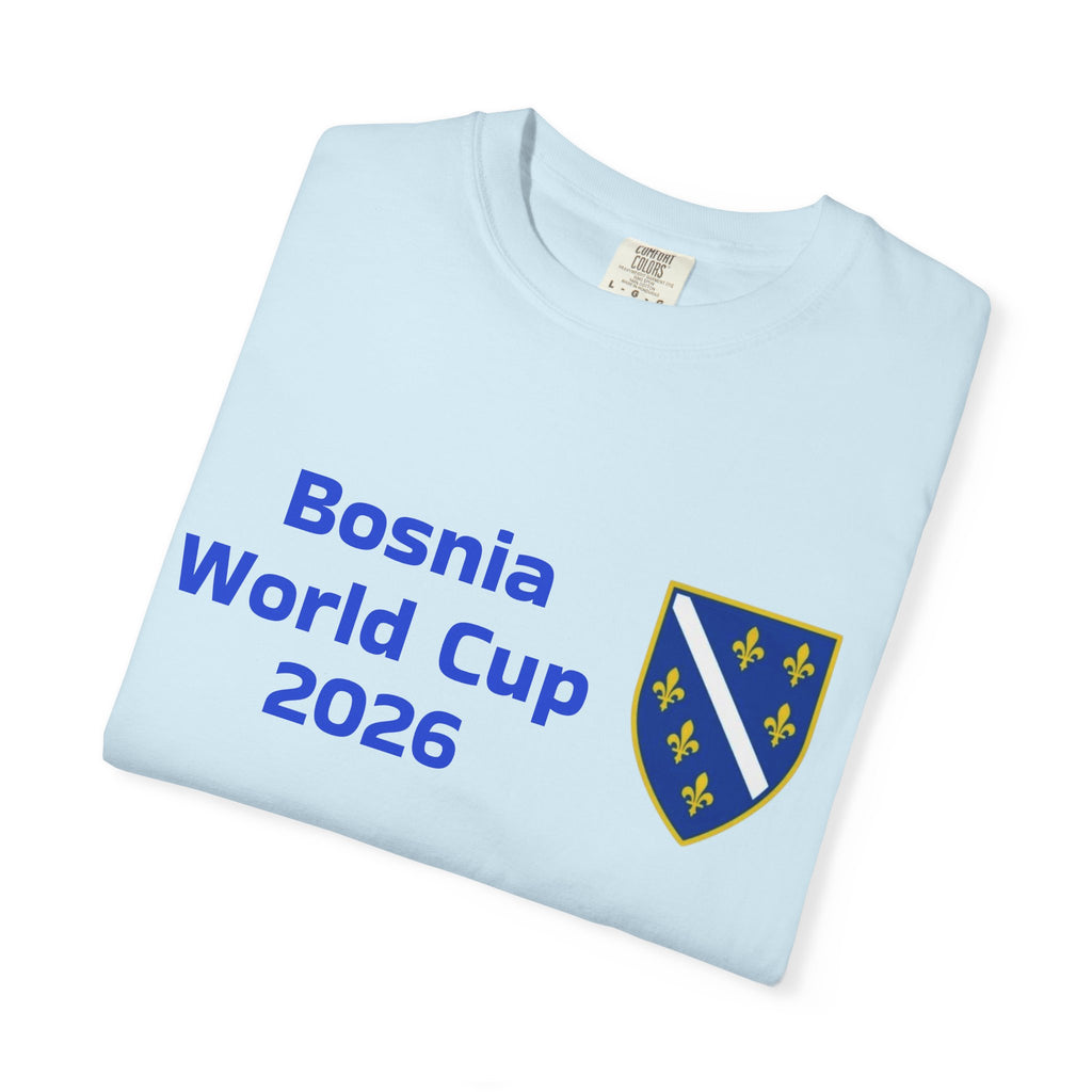 Bosnia World Cup 2026 T-Shirt — Bosnia Crest Soccer Fan Tee