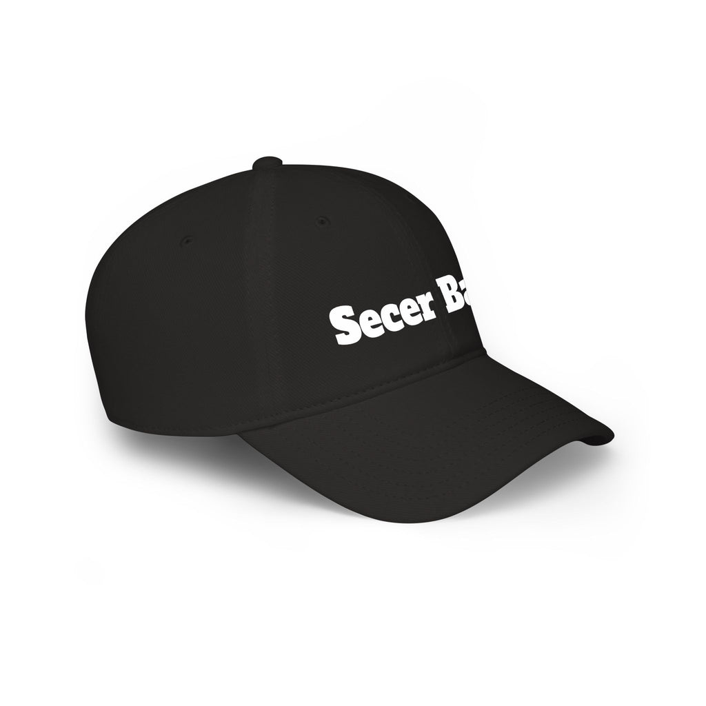 Secer Babo Embroidered Baseball Cap — Low Profile Red Hat