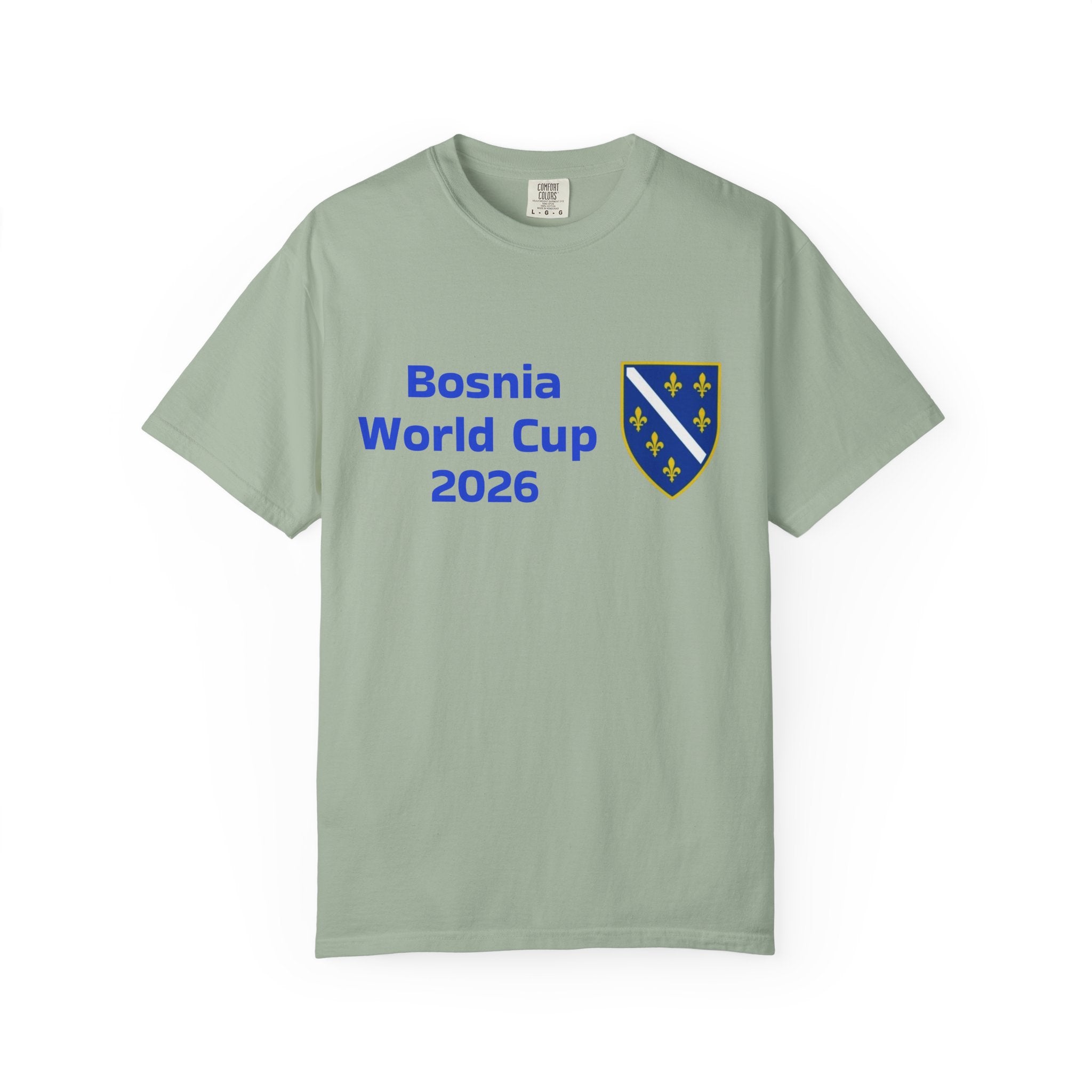 Bosnia World Cup 2026 T-Shirt — Bosnia Crest Soccer Fan Tee
