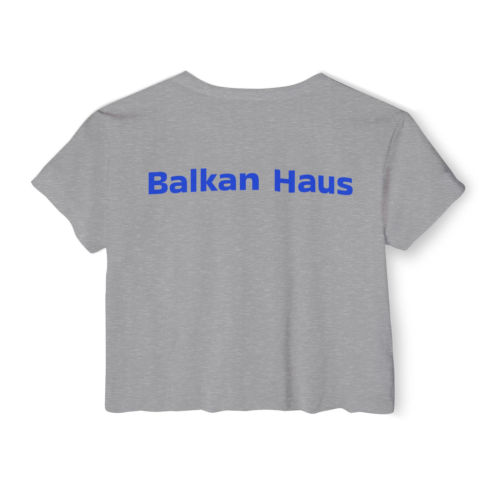 Bosnia World Cup 2026 Crop Top — Balkan Haus Festival Tee