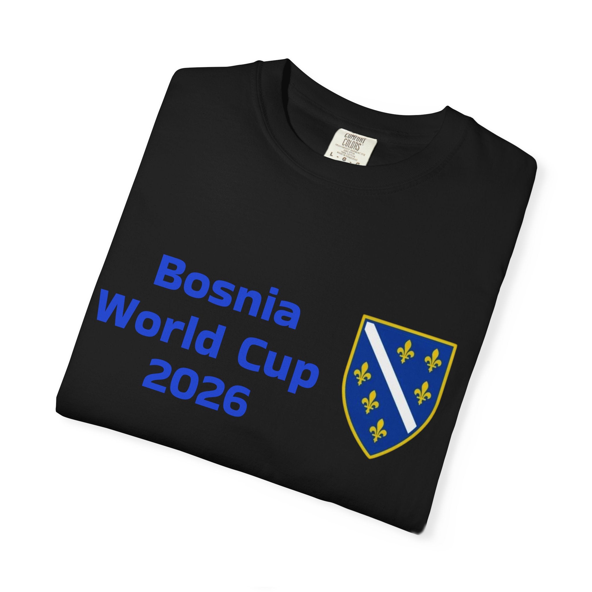 Bosnia World Cup 2026 T-Shirt — Bosnia Crest Soccer Fan Tee