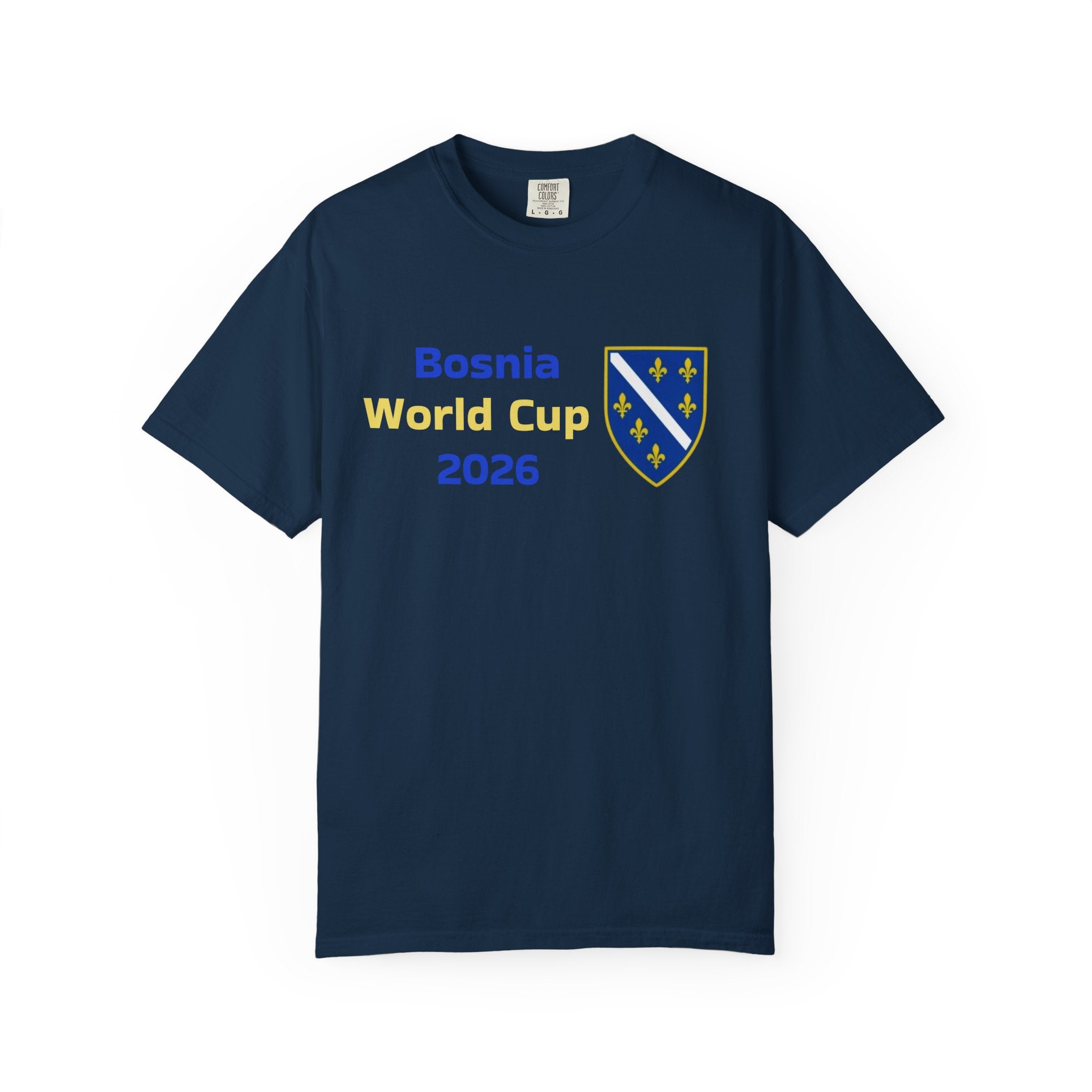 Bosnia World Cup 2026 T-Shirt – Bosnia Crest Soccer Fan Tee