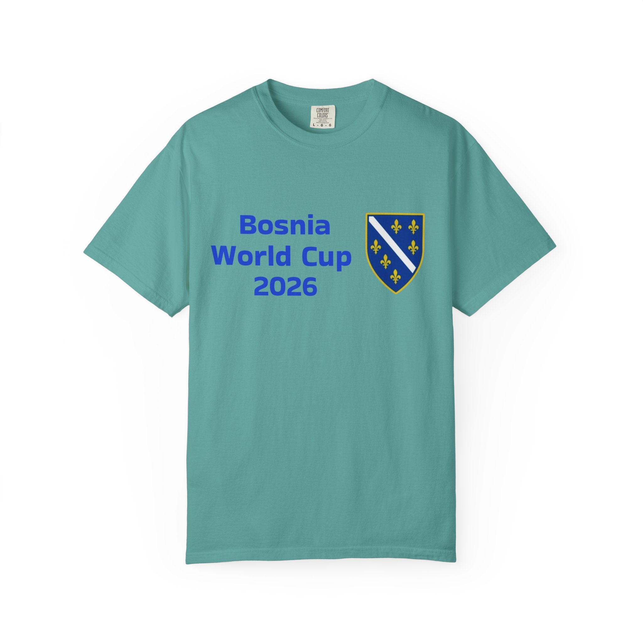 Bosnia World Cup 2026 T-Shirt — Bosnia Crest Soccer Fan Tee