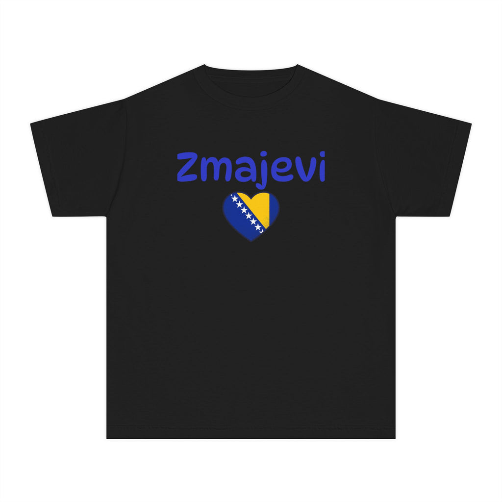 Youth Tee — "Zmajevi" Bosnia Heart Kids T-shirt