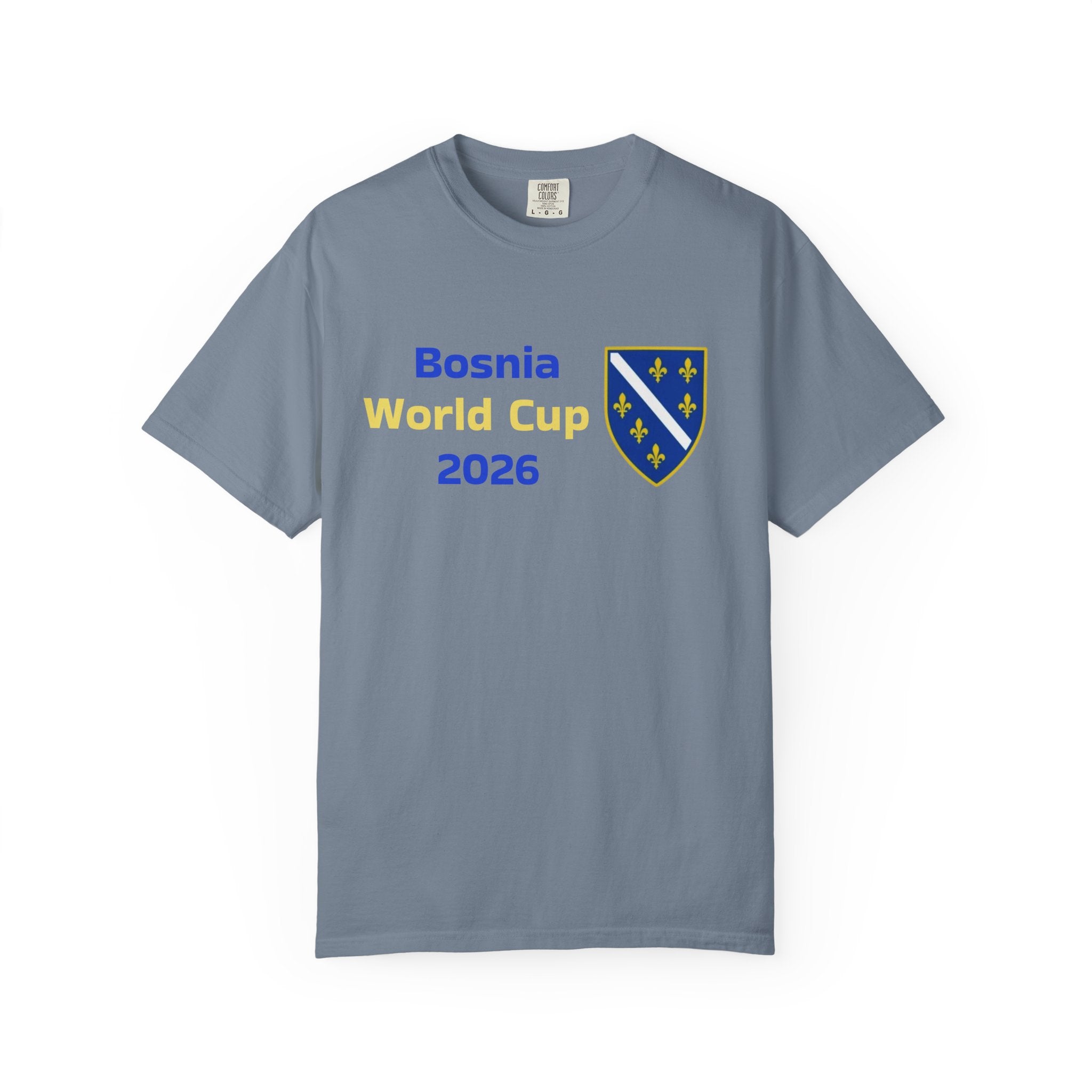 Bosnia World Cup 2026 T-Shirt – Bosnia Crest Soccer Fan Tee