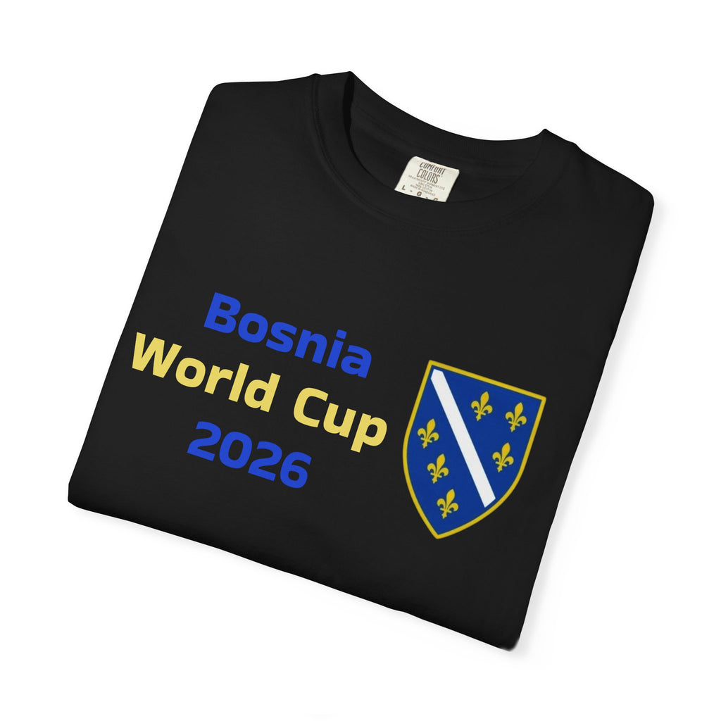 Bosnia World Cup 2026 T-Shirt – Bosnia Crest Soccer Fan Tee