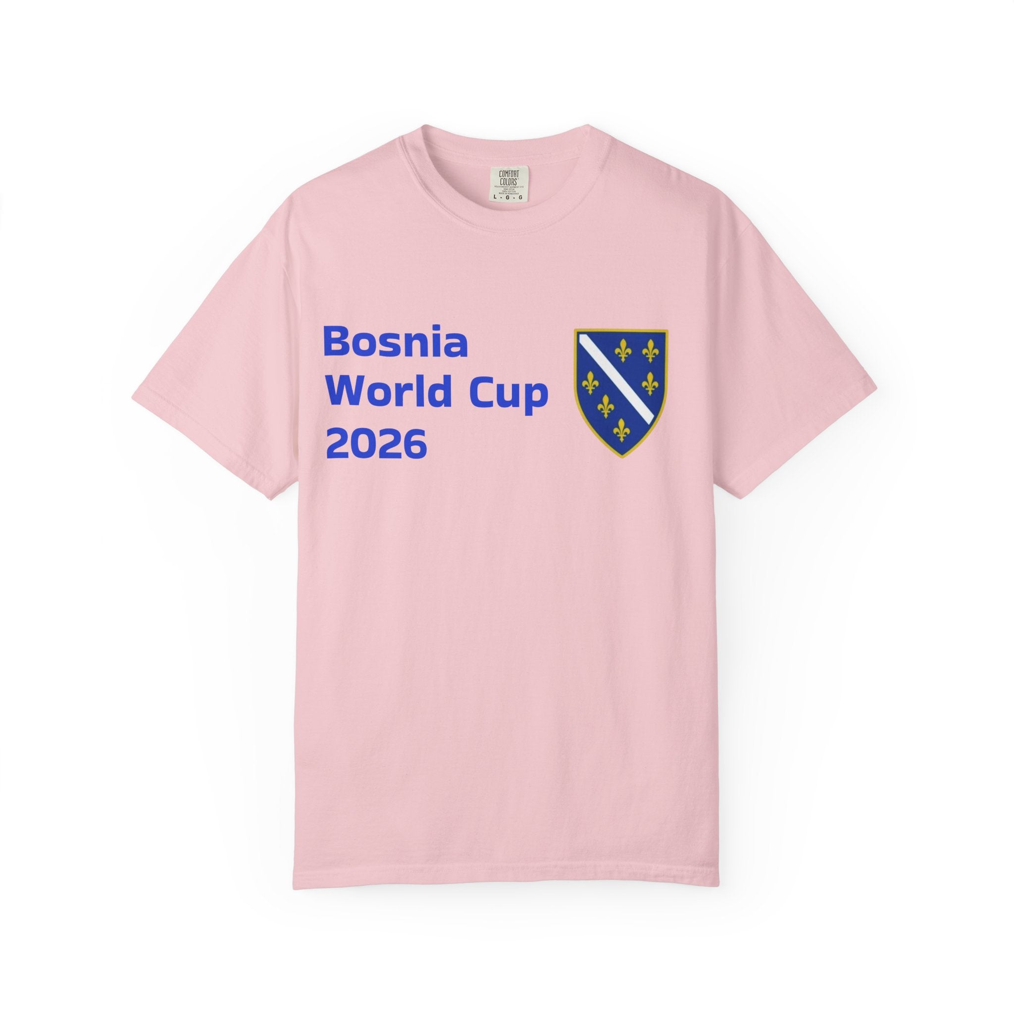 Bosnia World Cup 2026 T-Shirt — Bosnia Crest Soccer Fan Tee