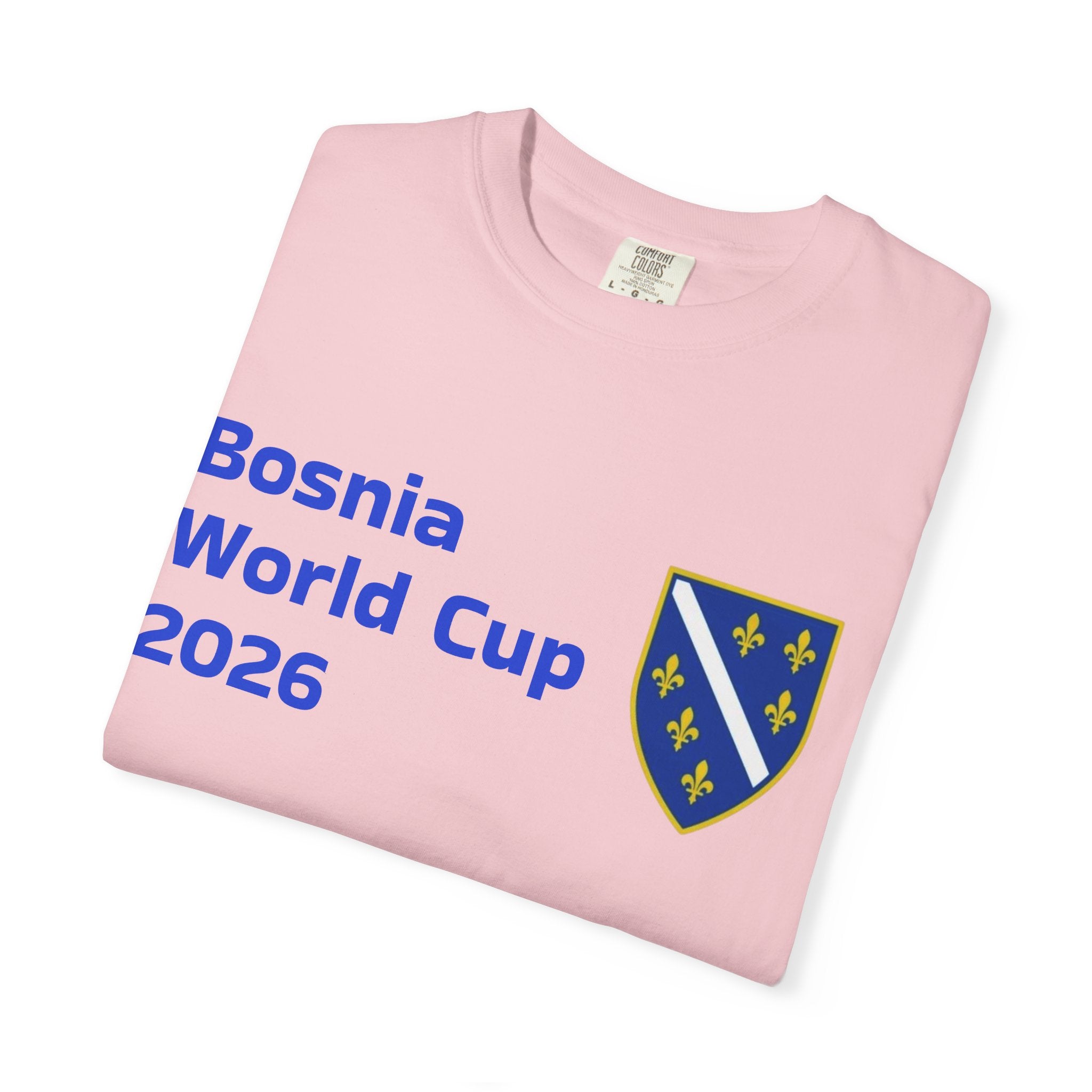 Bosnia World Cup 2026 T-Shirt — Bosnia Crest Soccer Fan Tee