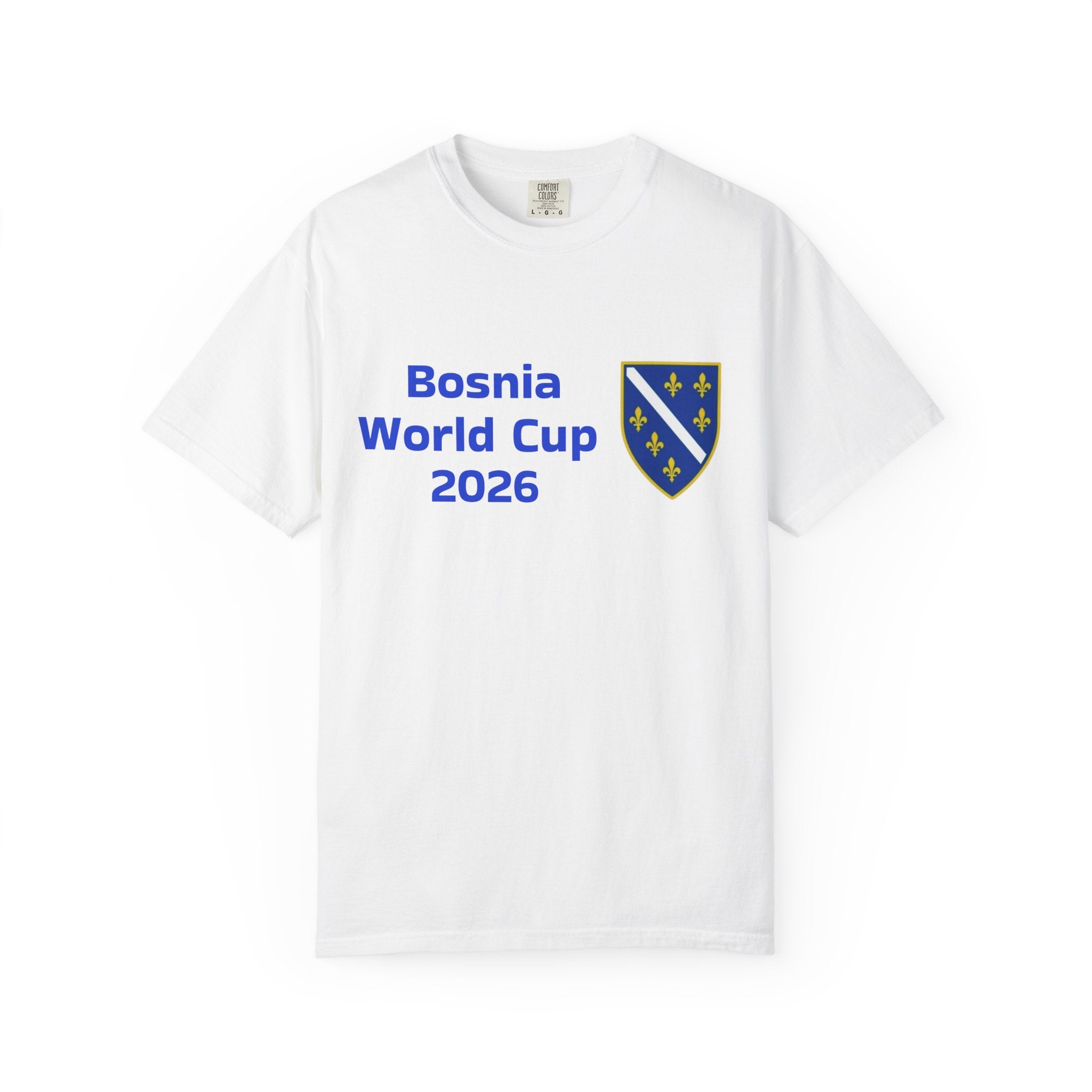 Bosnia World Cup 2026 T-Shirt — Bosnia Crest Soccer Fan Tee