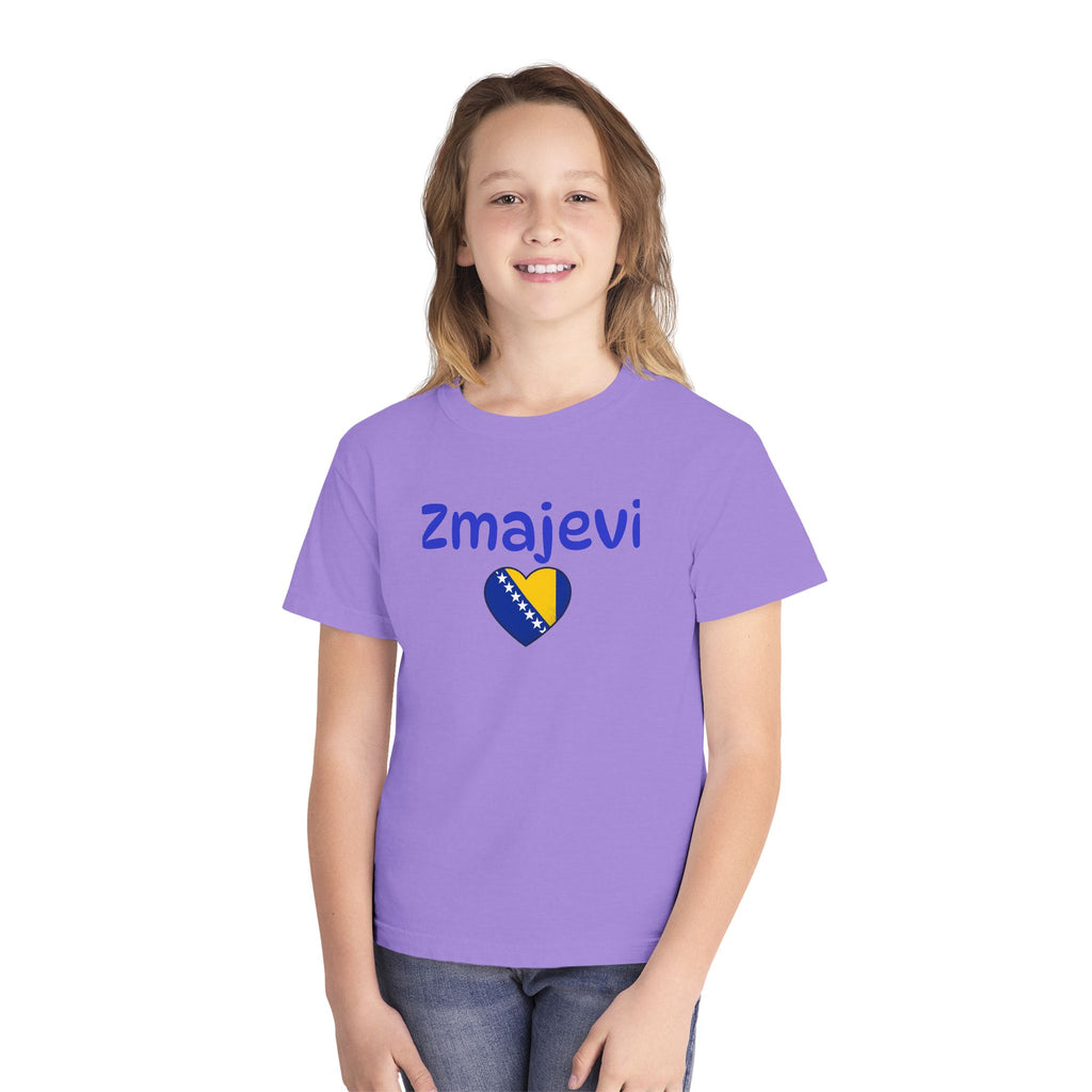 Youth Tee — "Zmajevi" Bosnia Heart Kids T-shirt