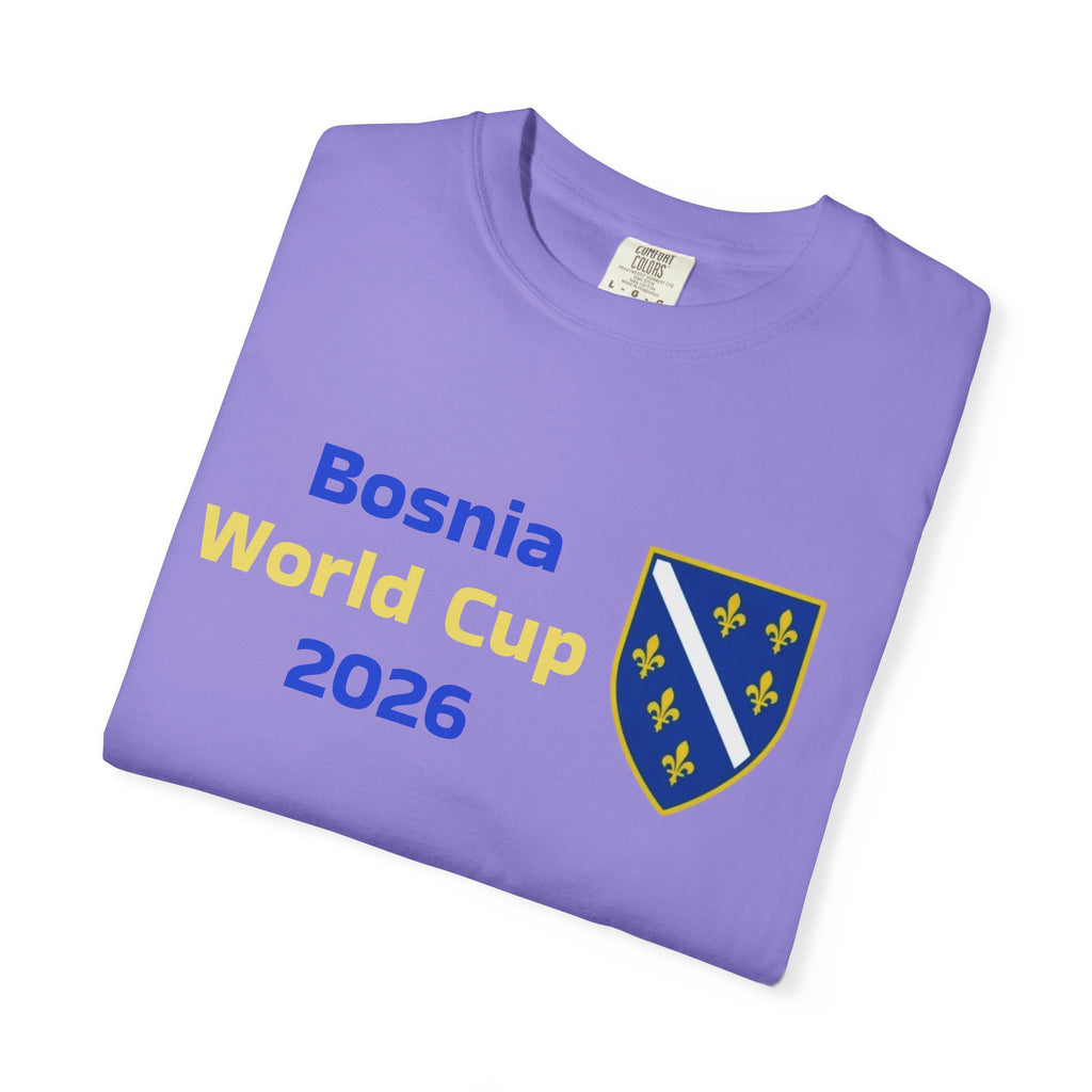 Bosnia World Cup 2026 T-Shirt – Bosnia Crest Soccer Fan Tee