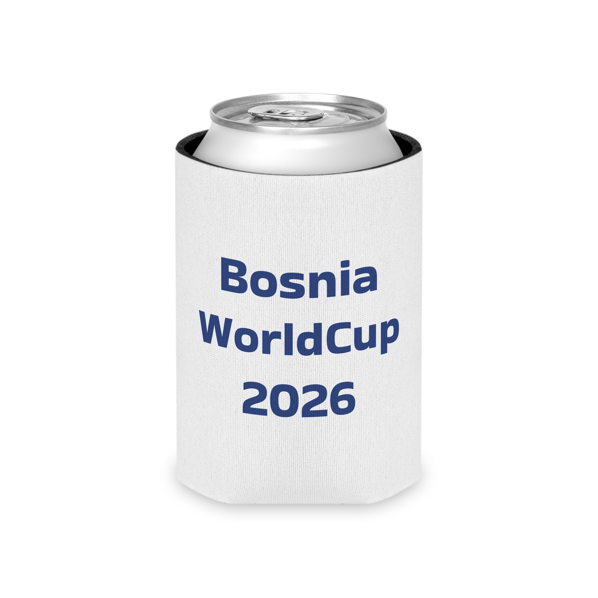 Bosnia World Cup Can Cooler – Flag Design 2026 Soccer Drink Koozie