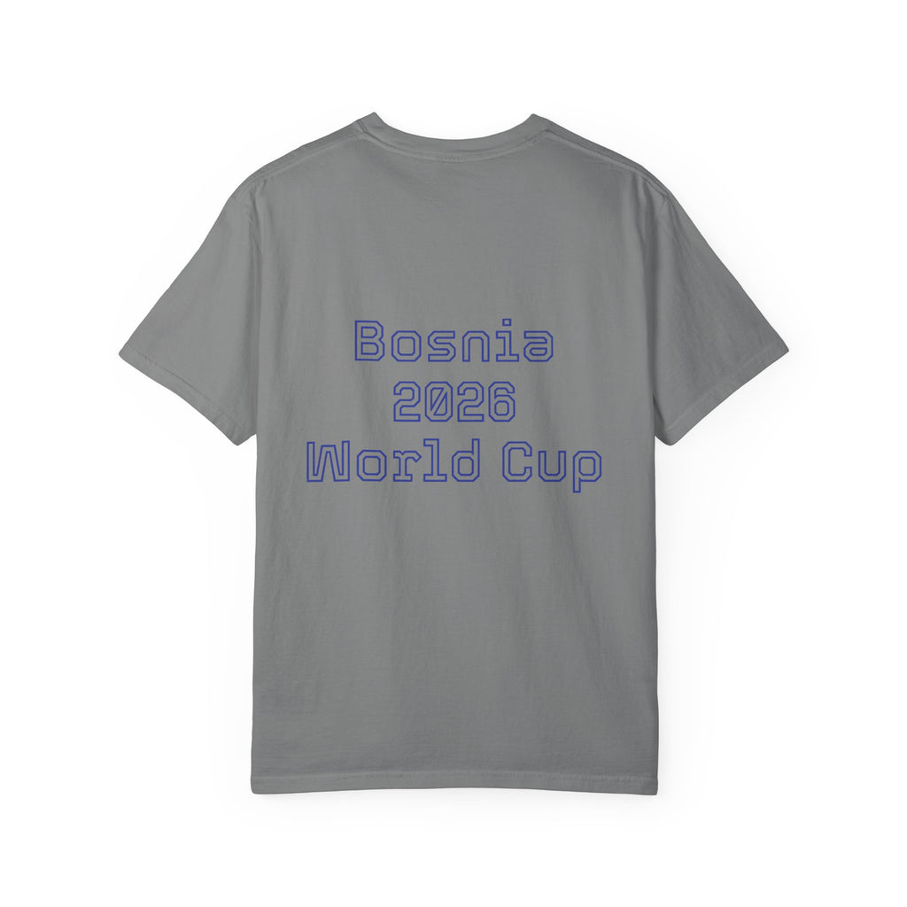 Bosnia 2026 World Cup T-Shirt — Heart Flag Soccer Fan Tee
