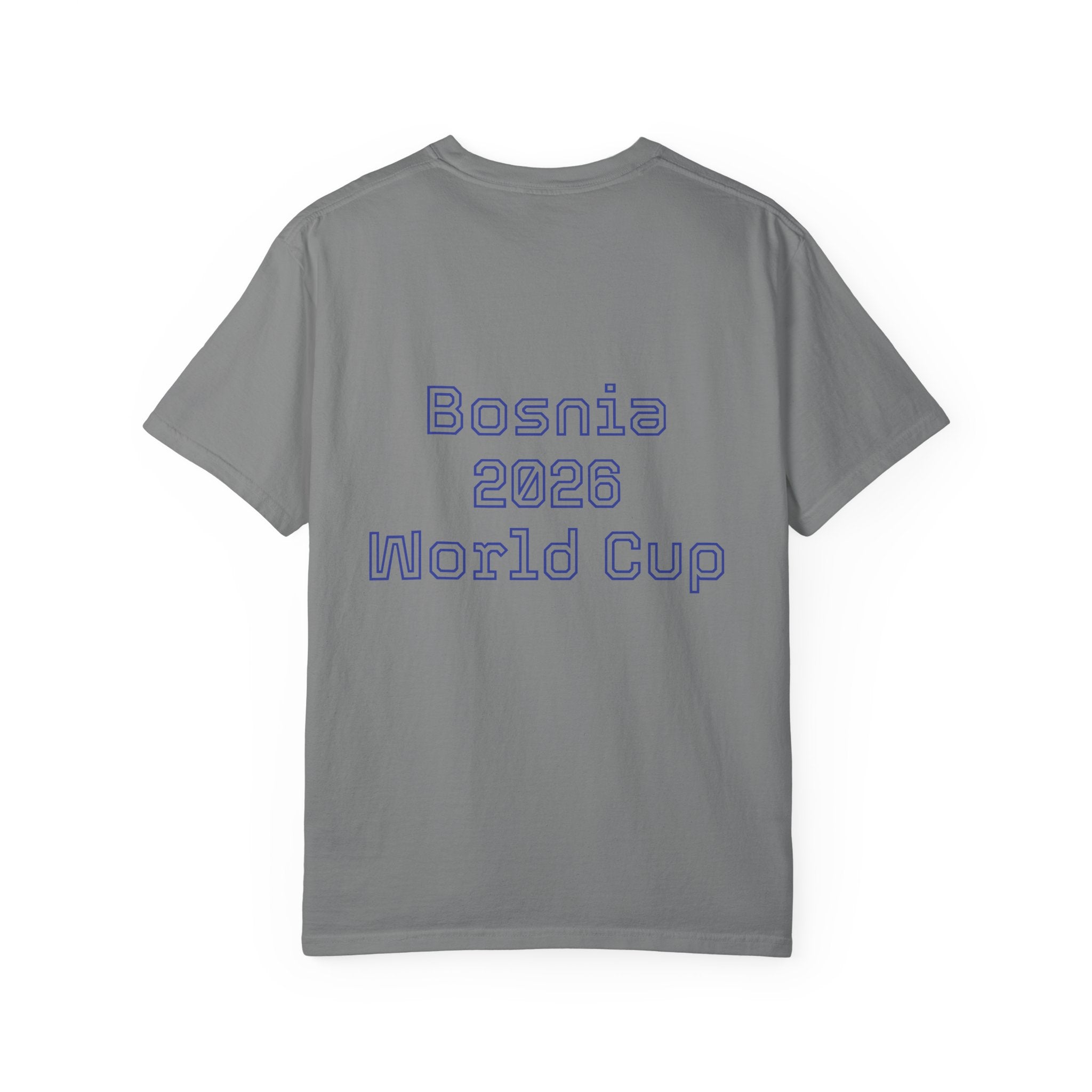 Bosnia 2026 World Cup T-Shirt — Heart Flag Soccer Fan Tee