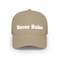 Secer Babo Embroidered Baseball Cap — Low Profile Red Hat