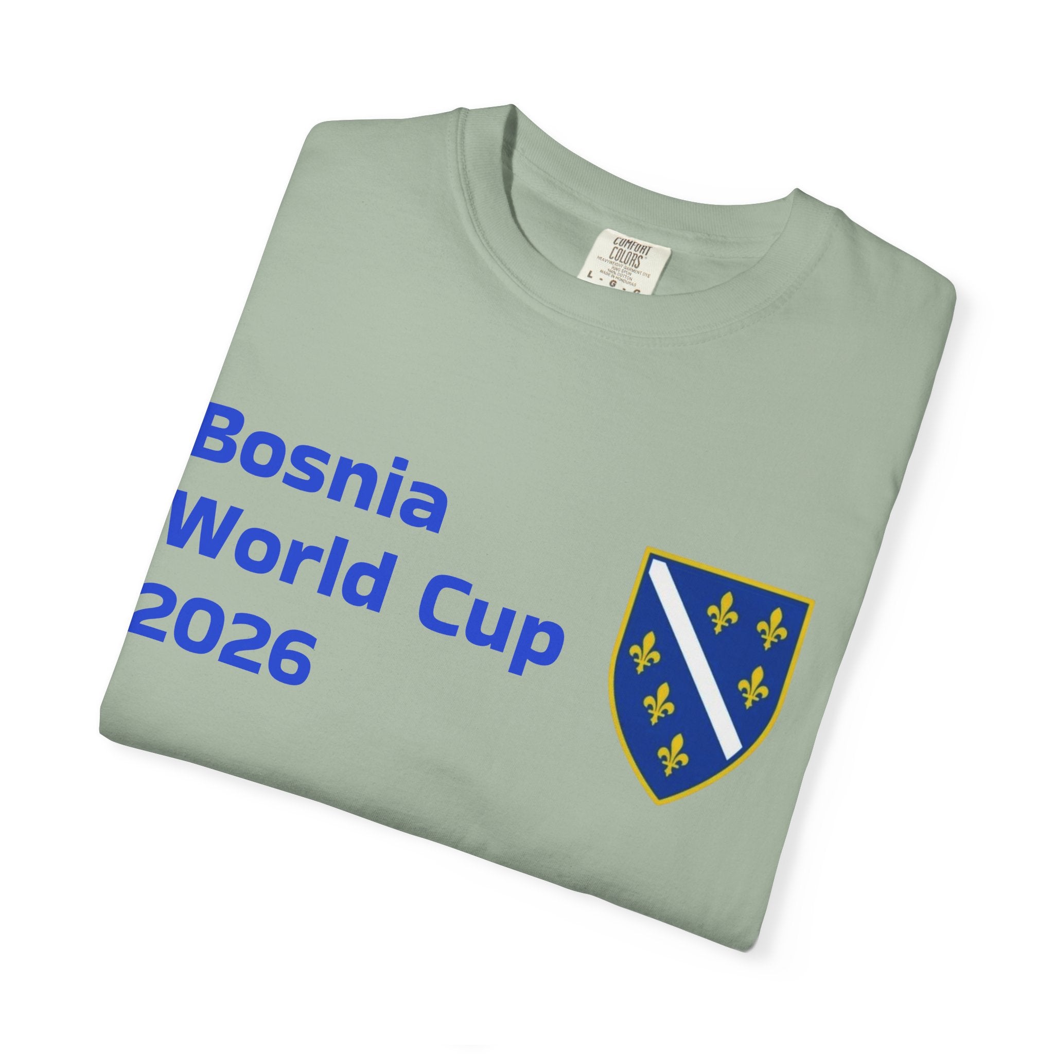 Bosnia World Cup 2026 T-Shirt — Bosnia Crest Soccer Fan Tee
