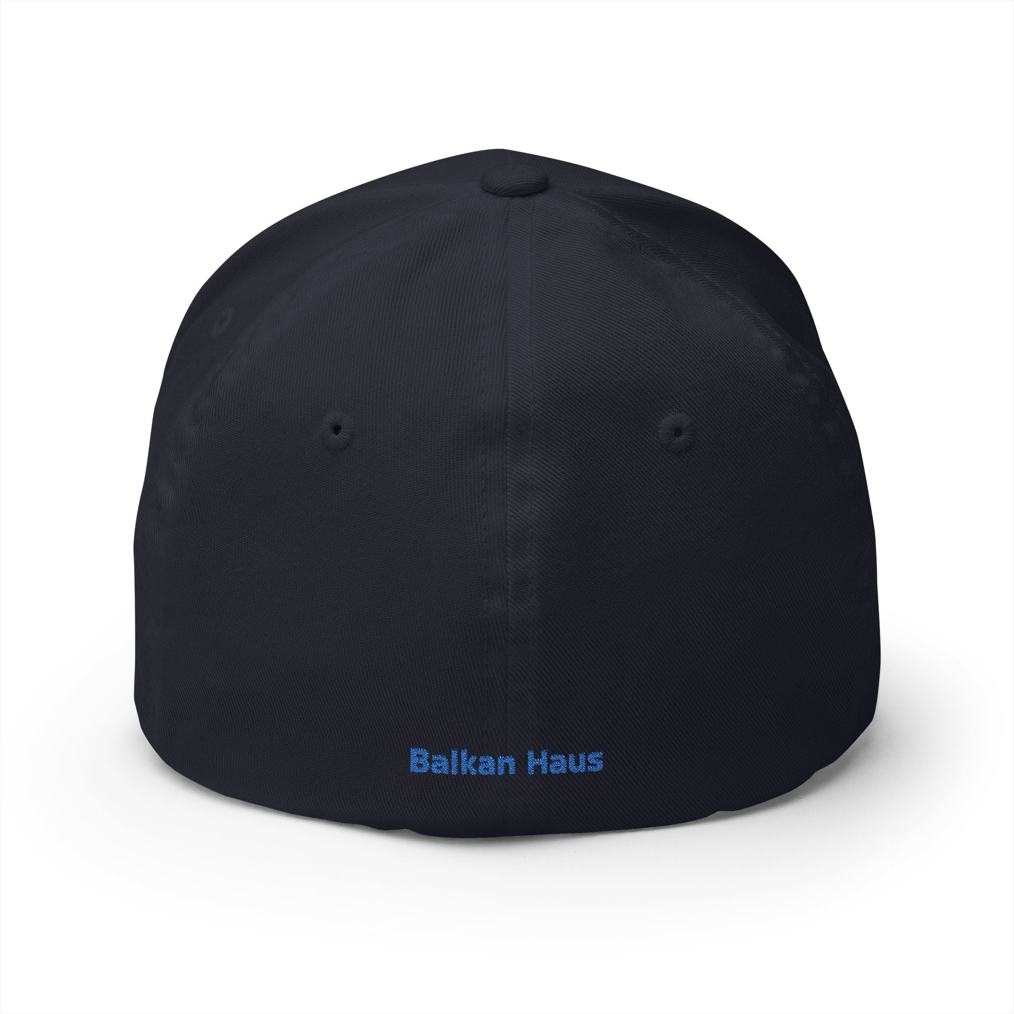 Bosnia Flag Embroidered Cap — Balkan Haus Closed‑Back Baseball Hat