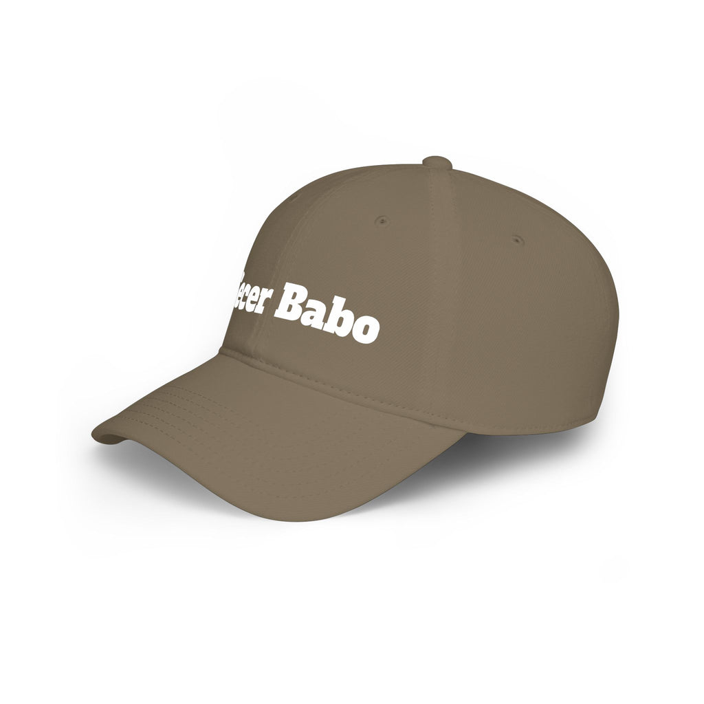 Secer Babo Embroidered Baseball Cap — Low Profile Red Hat