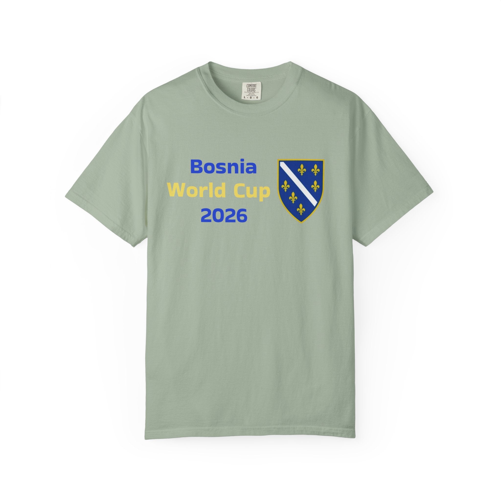 Bosnia World Cup 2026 T-Shirt – Bosnia Crest Soccer Fan Tee