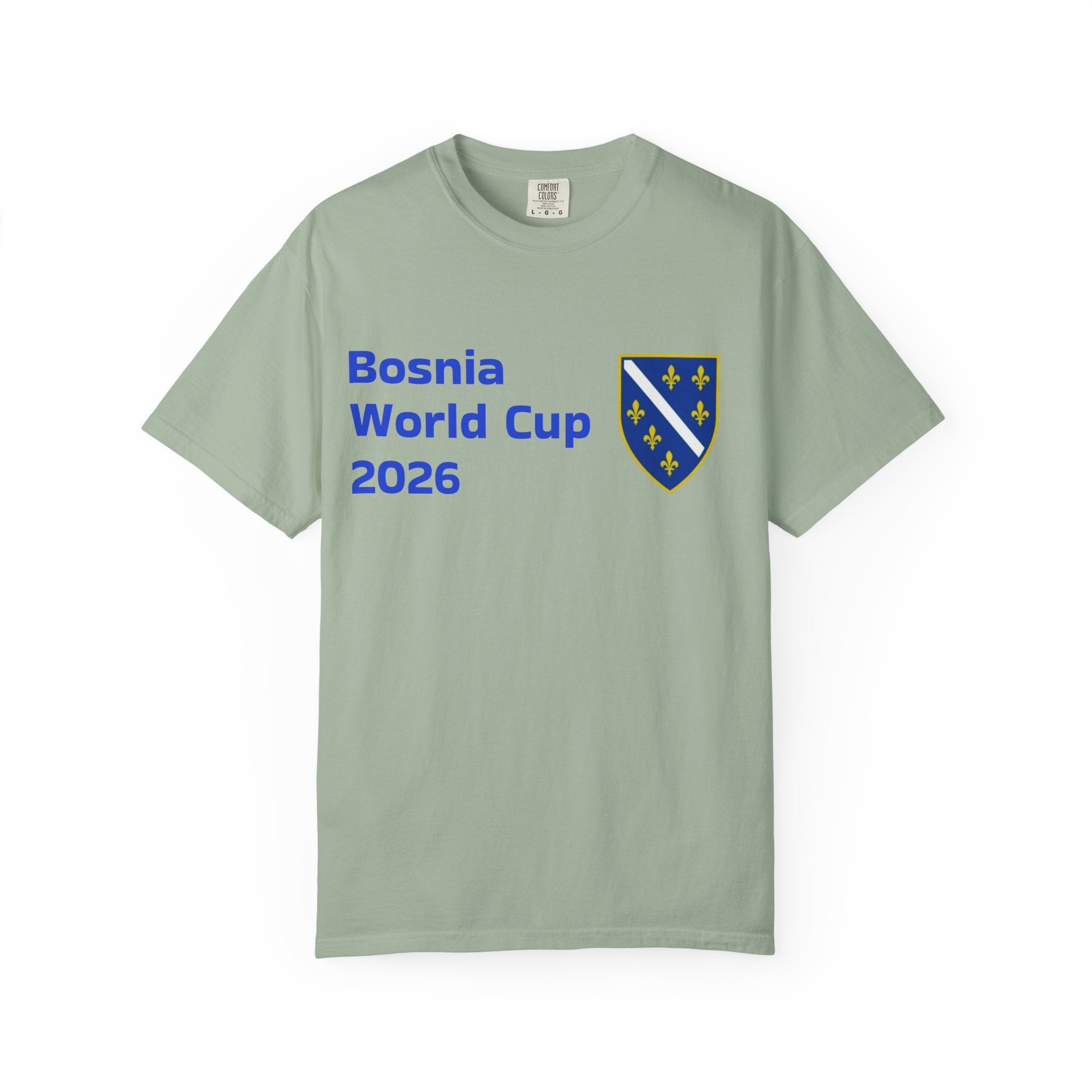 Bosnia World Cup 2026 T-Shirt — Bosnia Crest Soccer Fan Tee