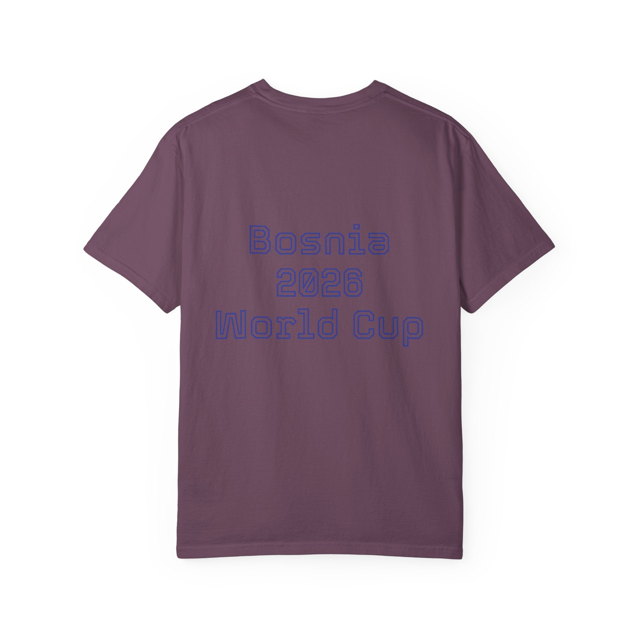 Bosnia 2026 World Cup T-Shirt — Heart Flag Soccer Fan Tee