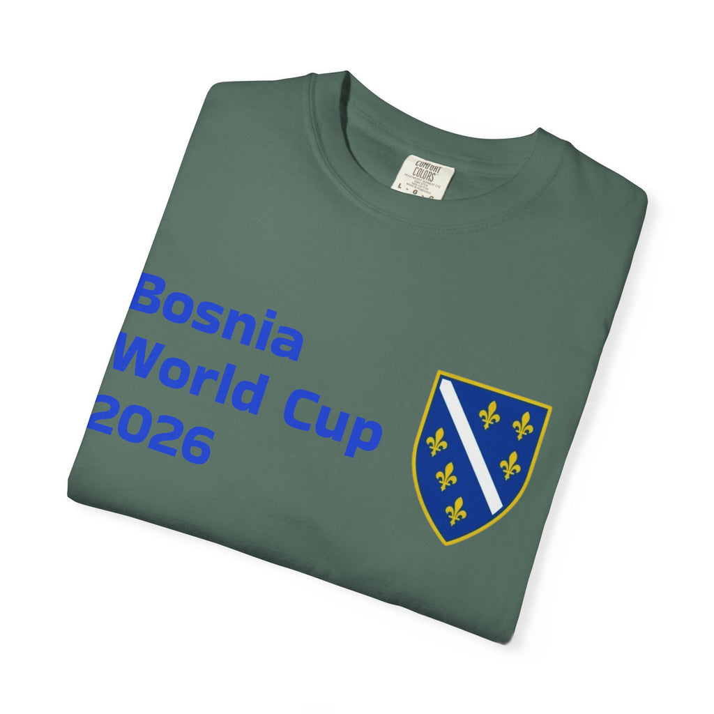 Bosnia World Cup 2026 T-Shirt — Bosnia Crest Soccer Fan Tee