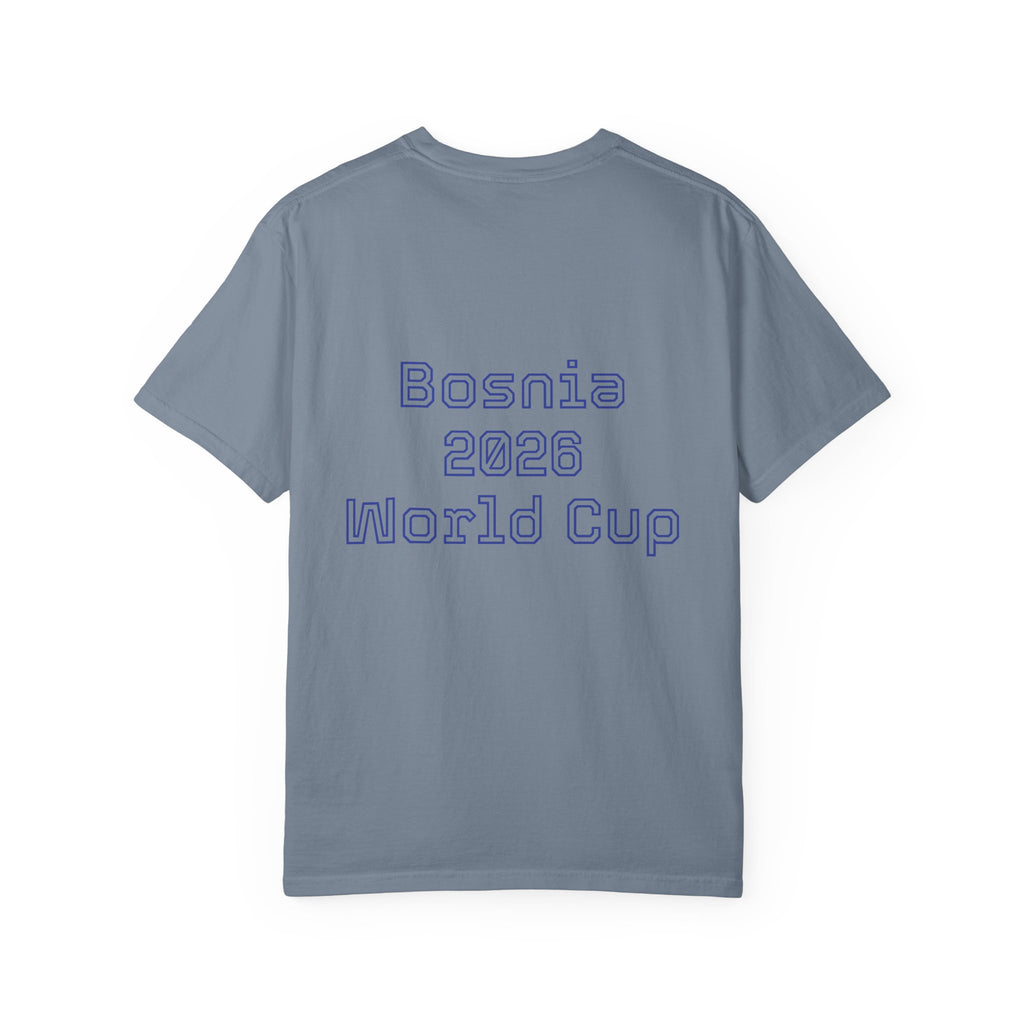 Bosnia 2026 World Cup T-Shirt — Heart Flag Soccer Fan Tee