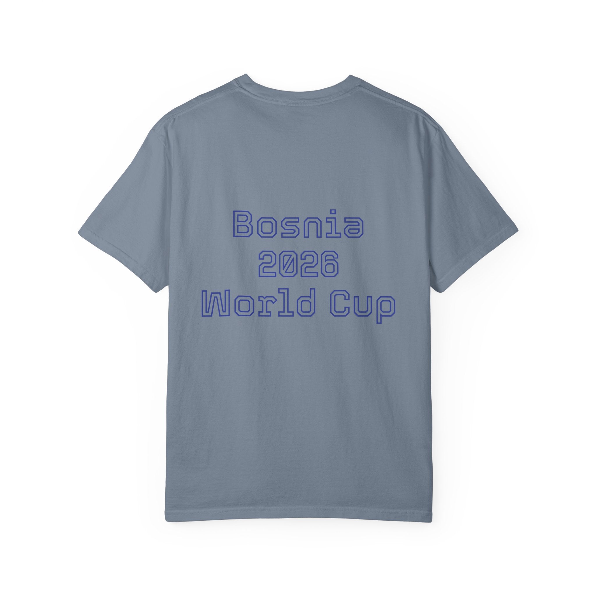 Bosnia 2026 World Cup T-Shirt — Heart Flag Soccer Fan Tee