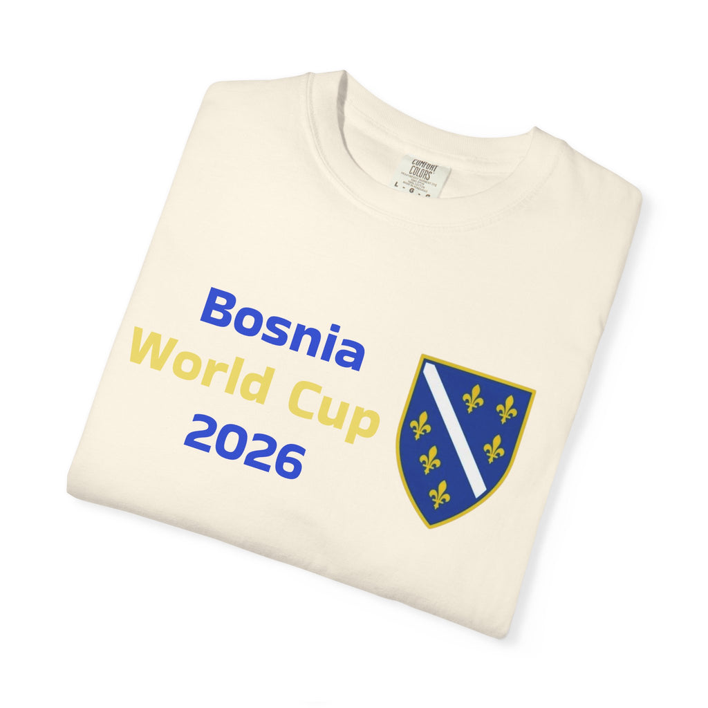 Bosnia World Cup 2026 T-Shirt – Bosnia Crest Soccer Fan Tee