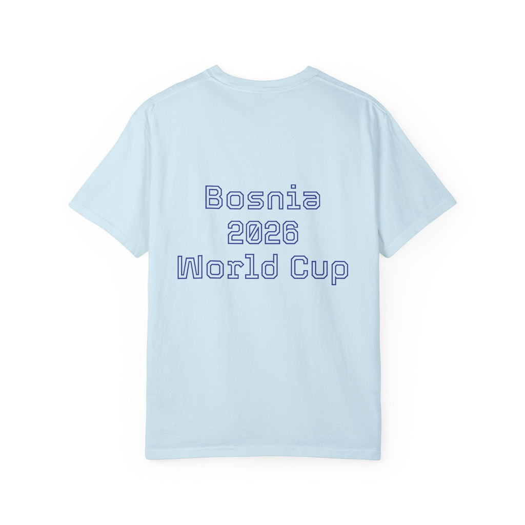 Bosnia 2026 World Cup T-Shirt — Heart Flag Soccer Fan Tee