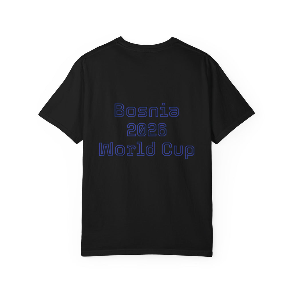 Bosnia 2026 World Cup T-Shirt — Heart Flag Soccer Fan Tee