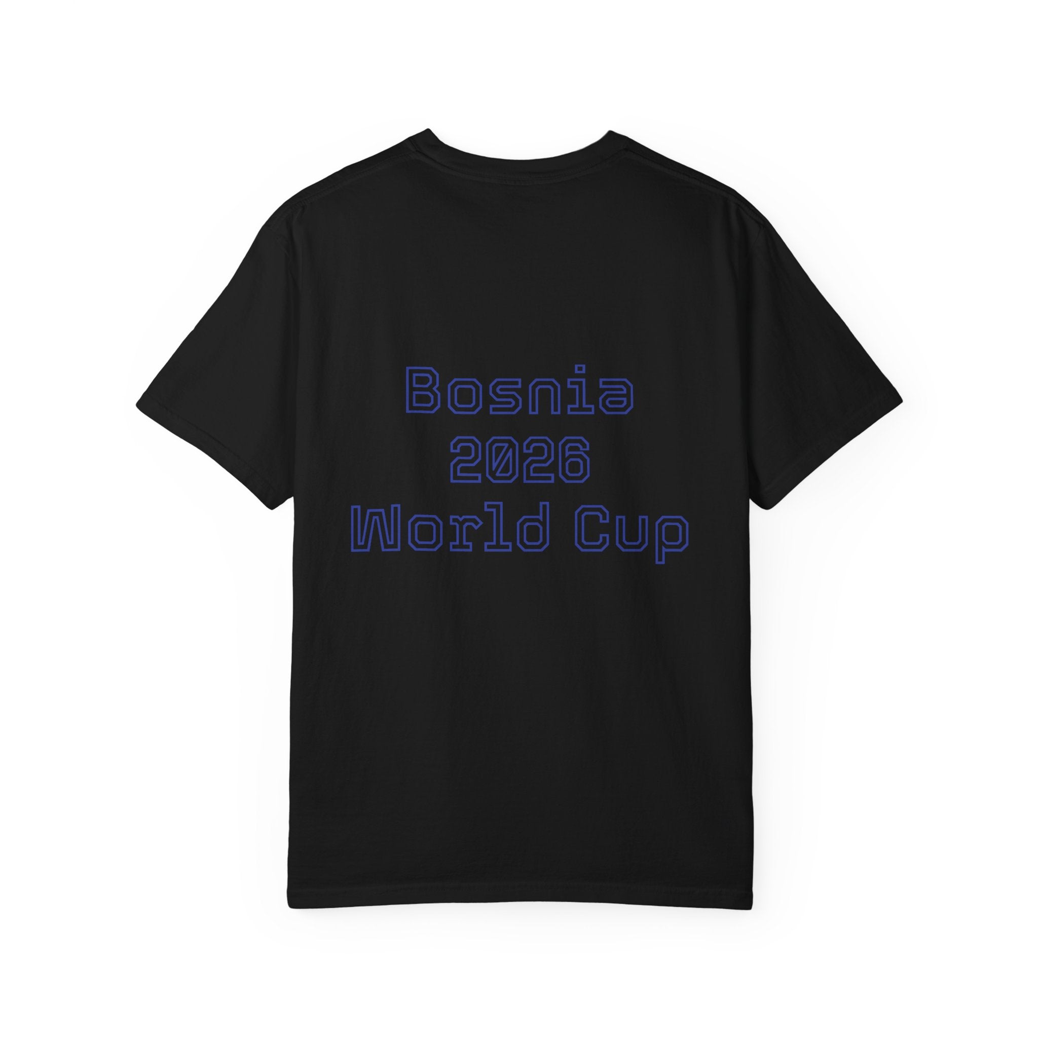 Bosnia 2026 World Cup T-Shirt — Heart Flag Soccer Fan Tee