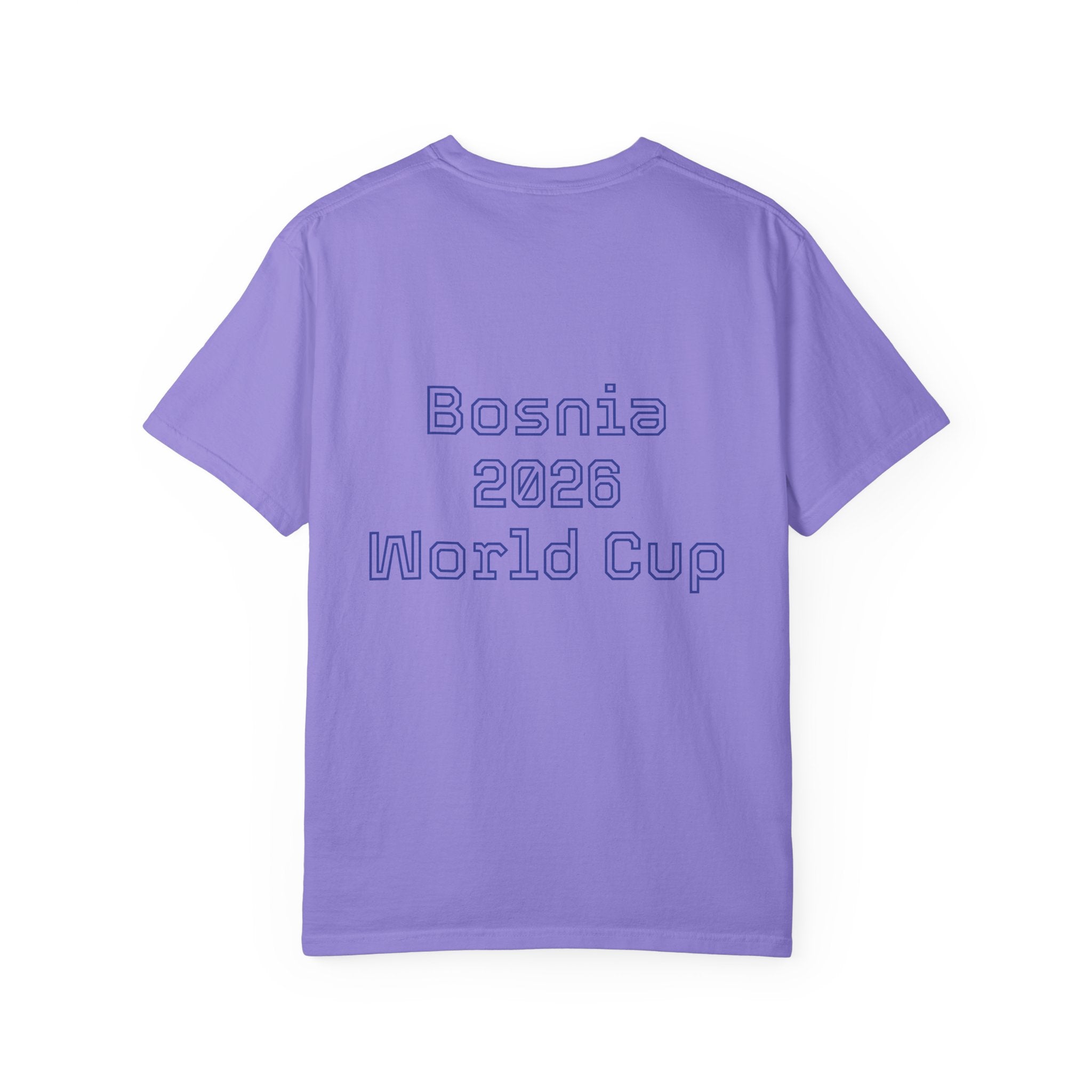 Bosnia 2026 World Cup T-Shirt — Heart Flag Soccer Fan Tee