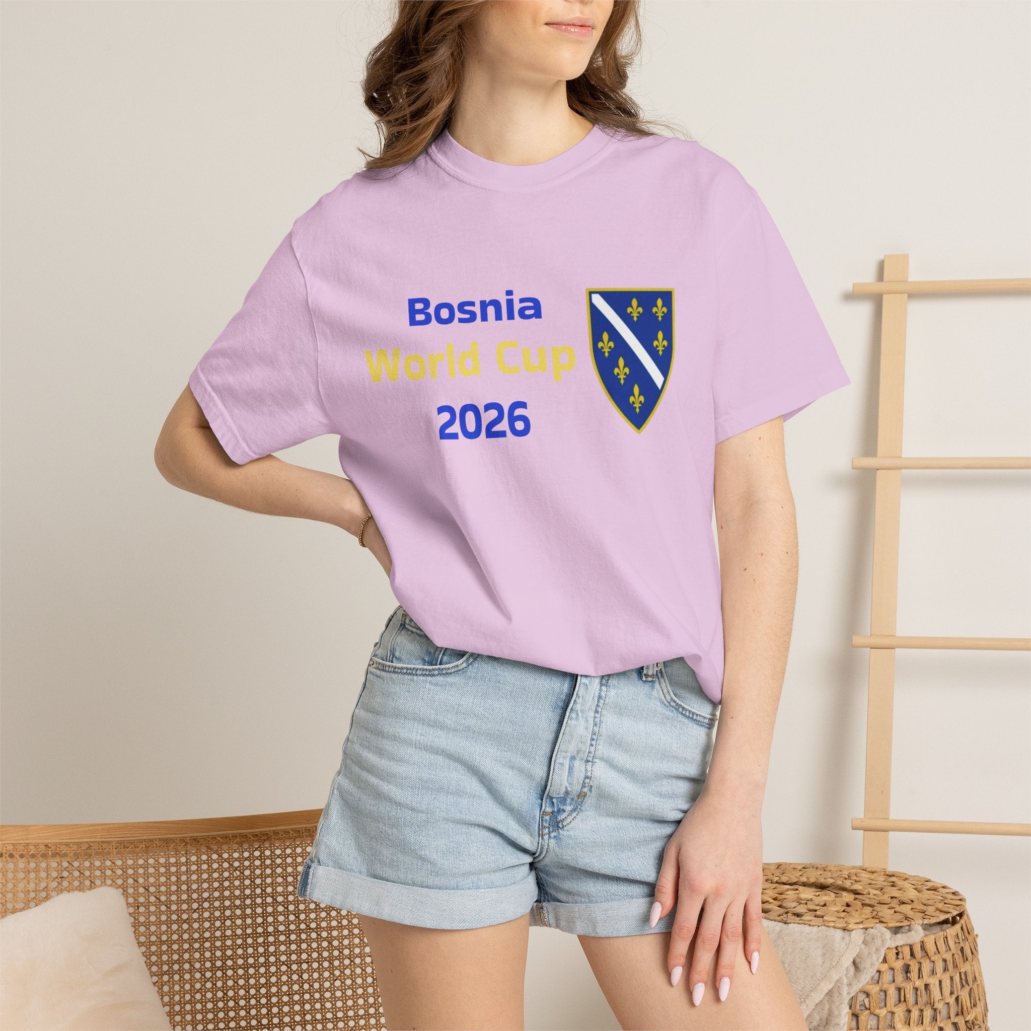 Bosnia World Cup 2026 T-Shirt – Bosnia Crest Soccer Fan Tee