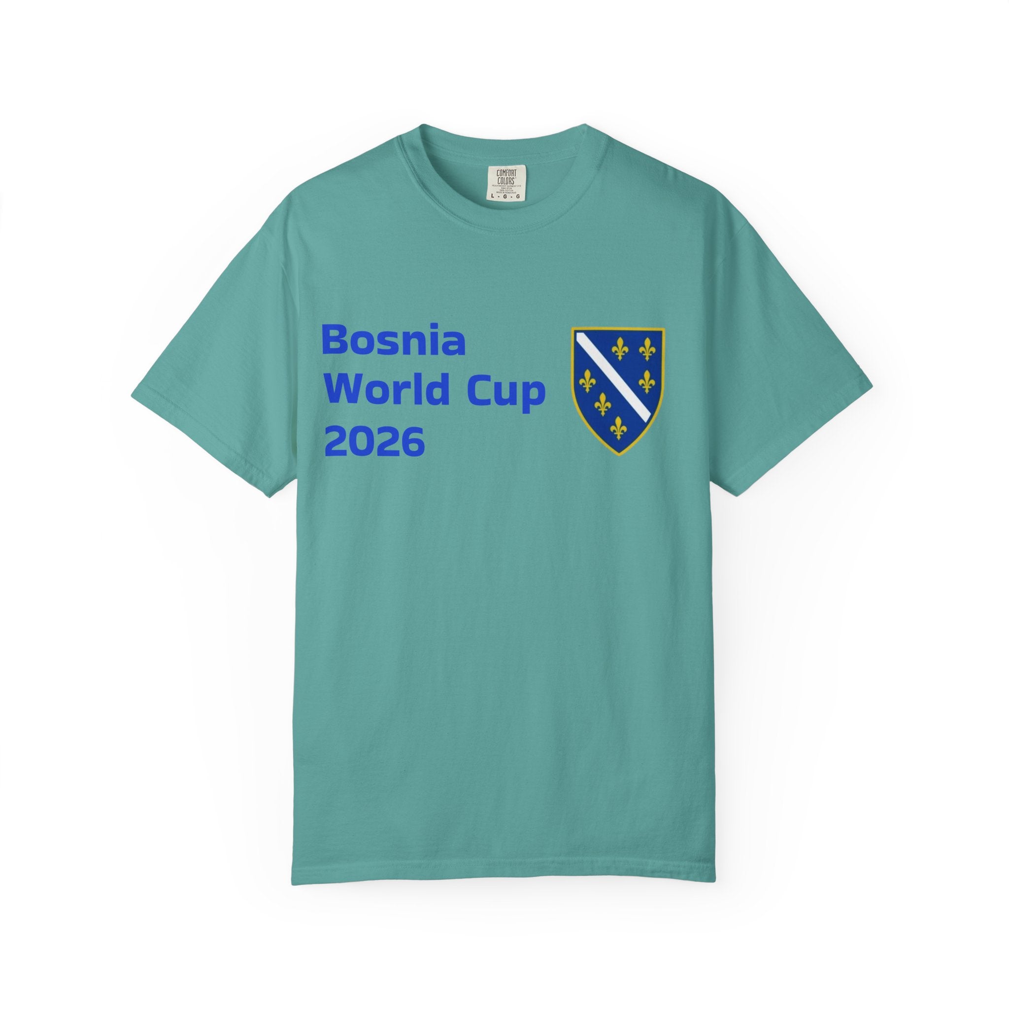 Bosnia World Cup 2026 T-Shirt — Bosnia Crest Soccer Fan Tee