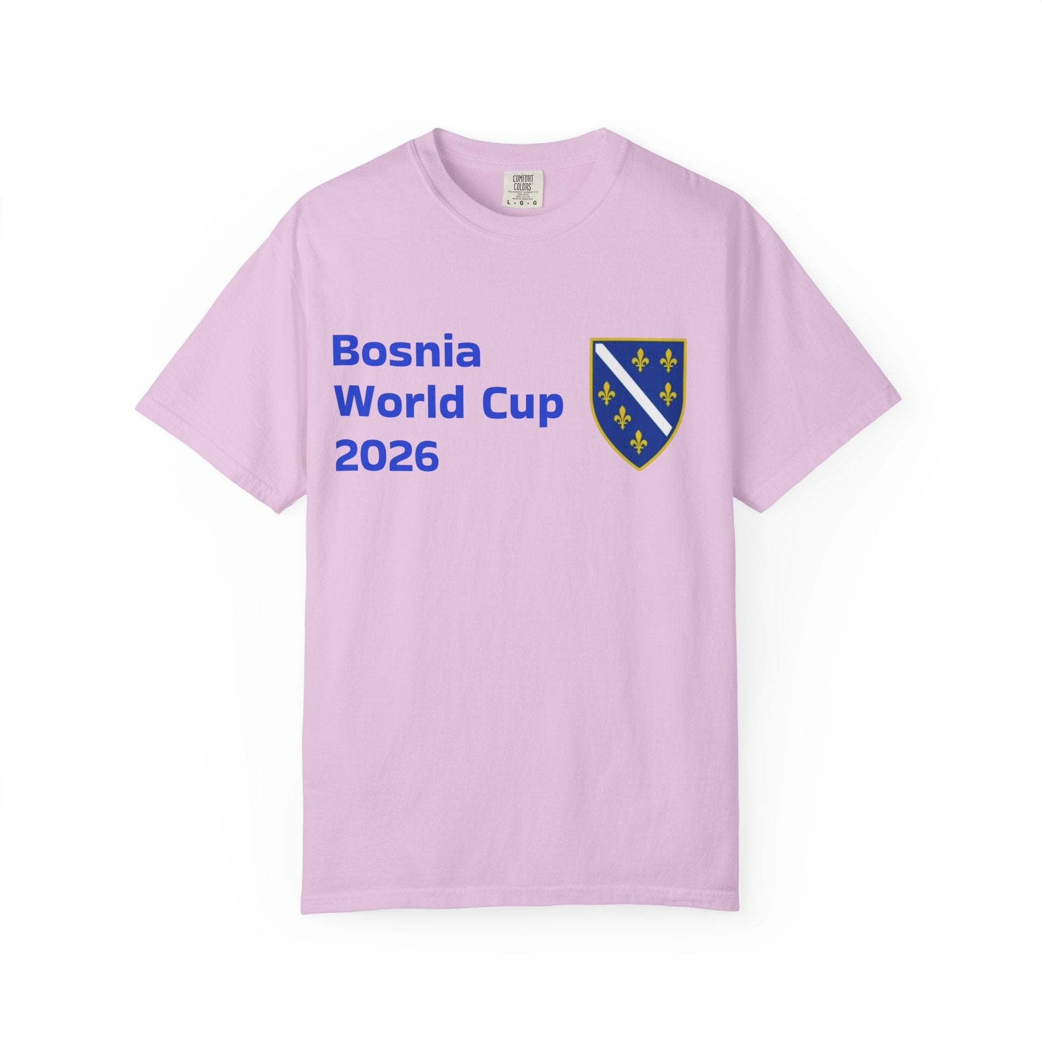 Bosnia World Cup 2026 T-Shirt — Bosnia Crest Soccer Fan Tee