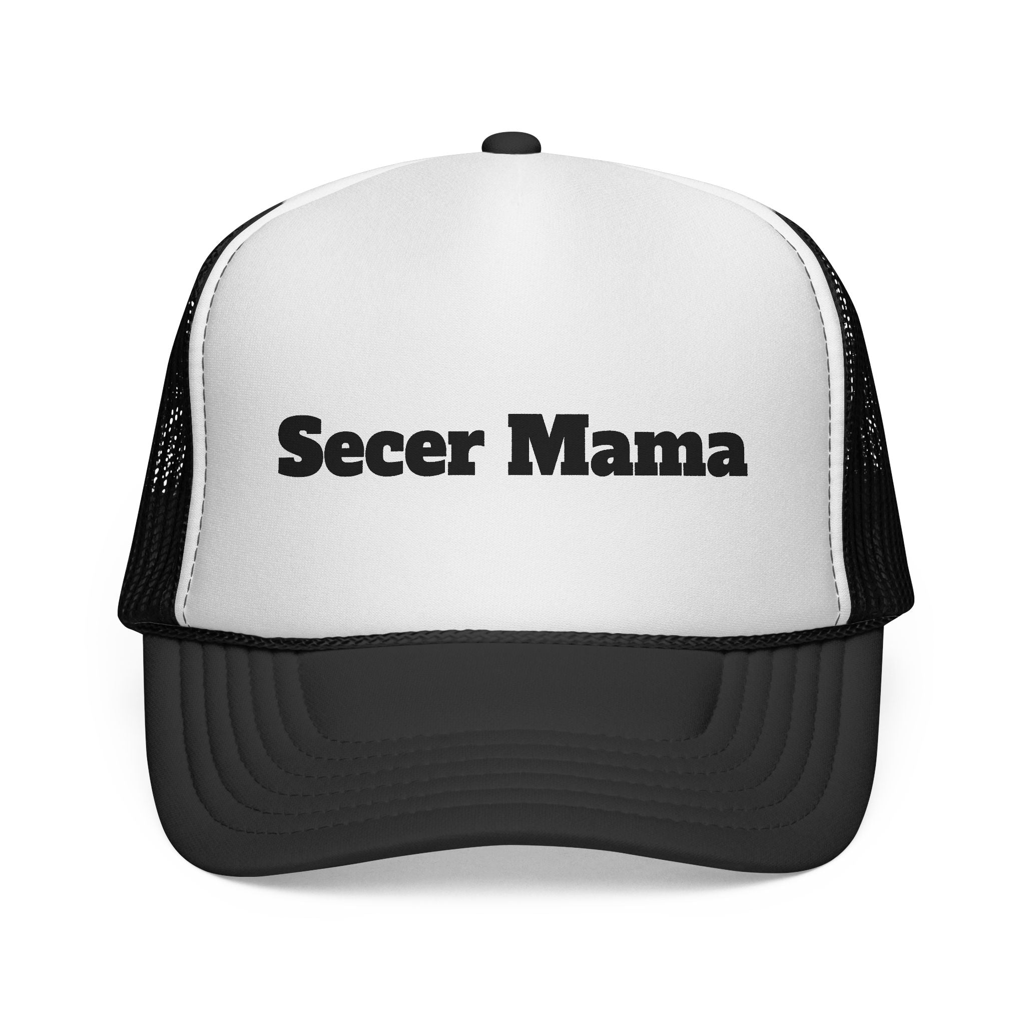 Secer Mama Trucker Hat — Funny Retro Mesh Cap for Moms