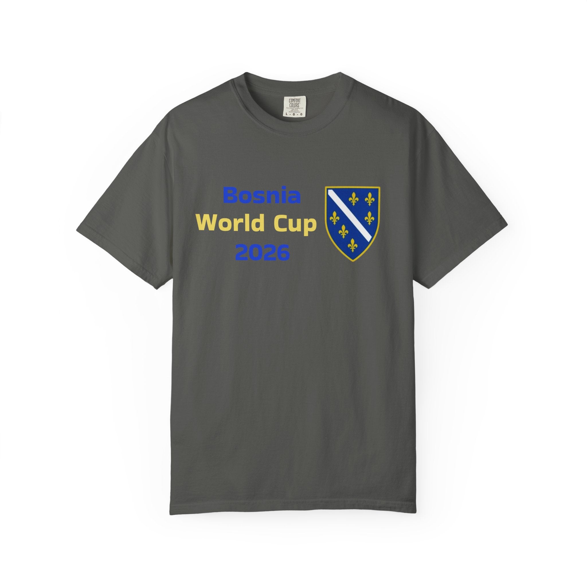 Bosnia World Cup 2026 T-Shirt – Bosnia Crest Soccer Fan Tee