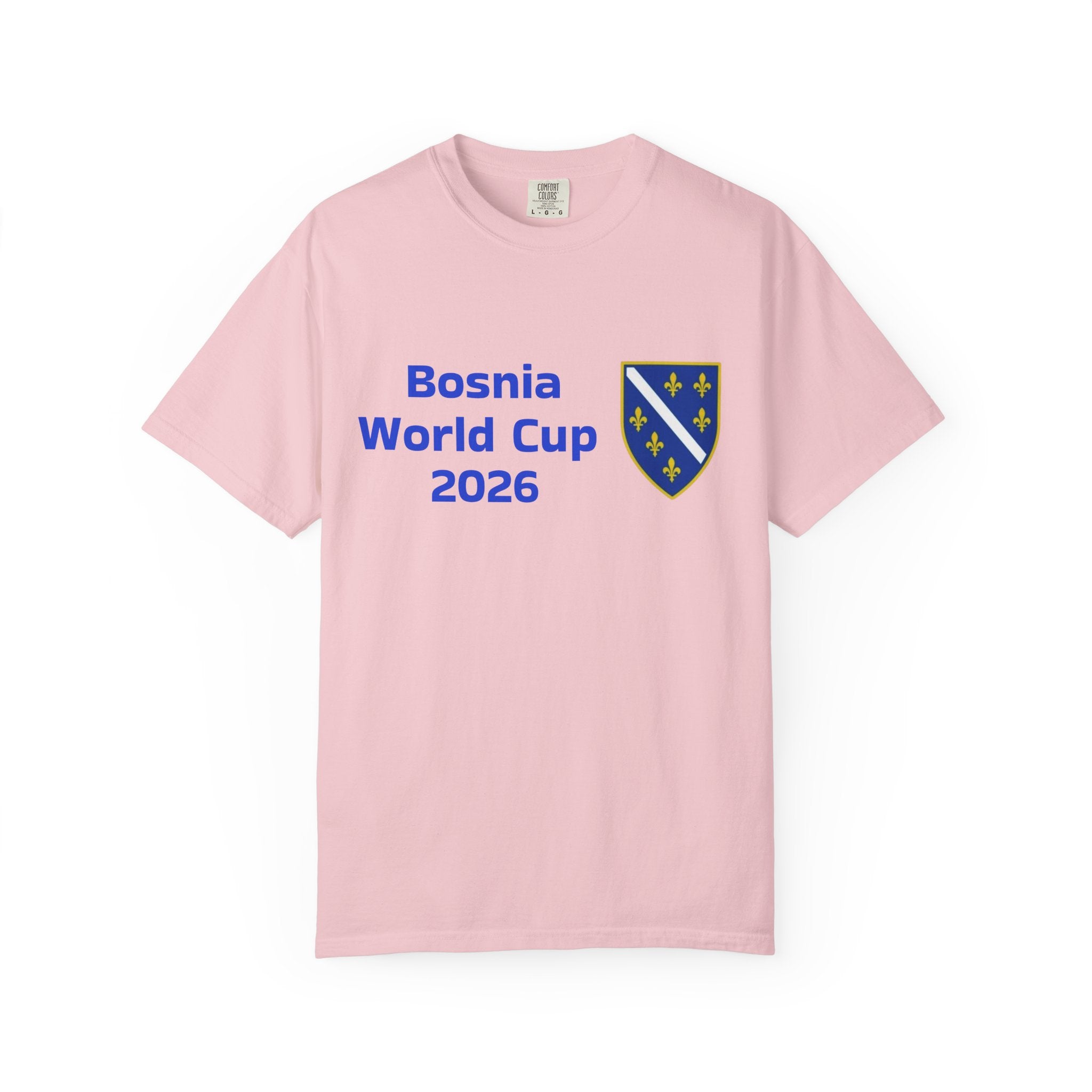 Bosnia World Cup 2026 T-Shirt — Bosnia Crest Soccer Fan Tee